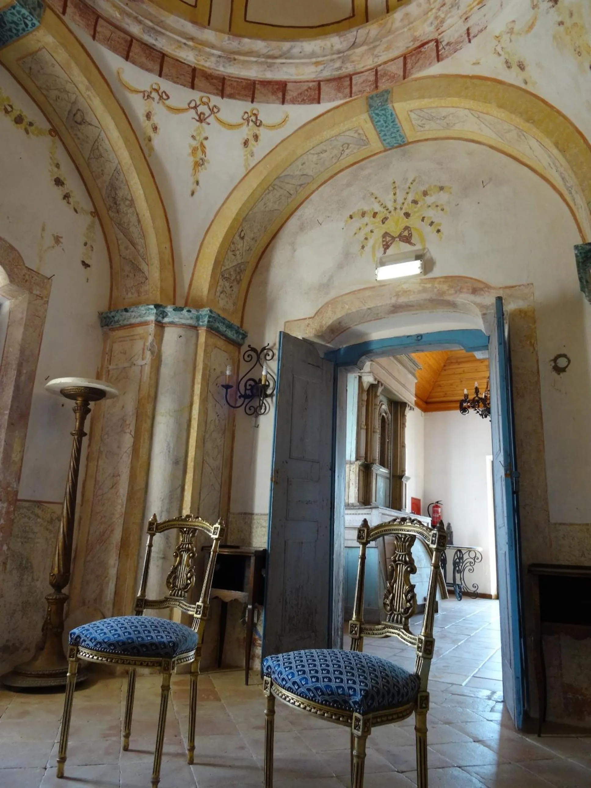 Decorative detail in Hotel de Charme Capela das Artes