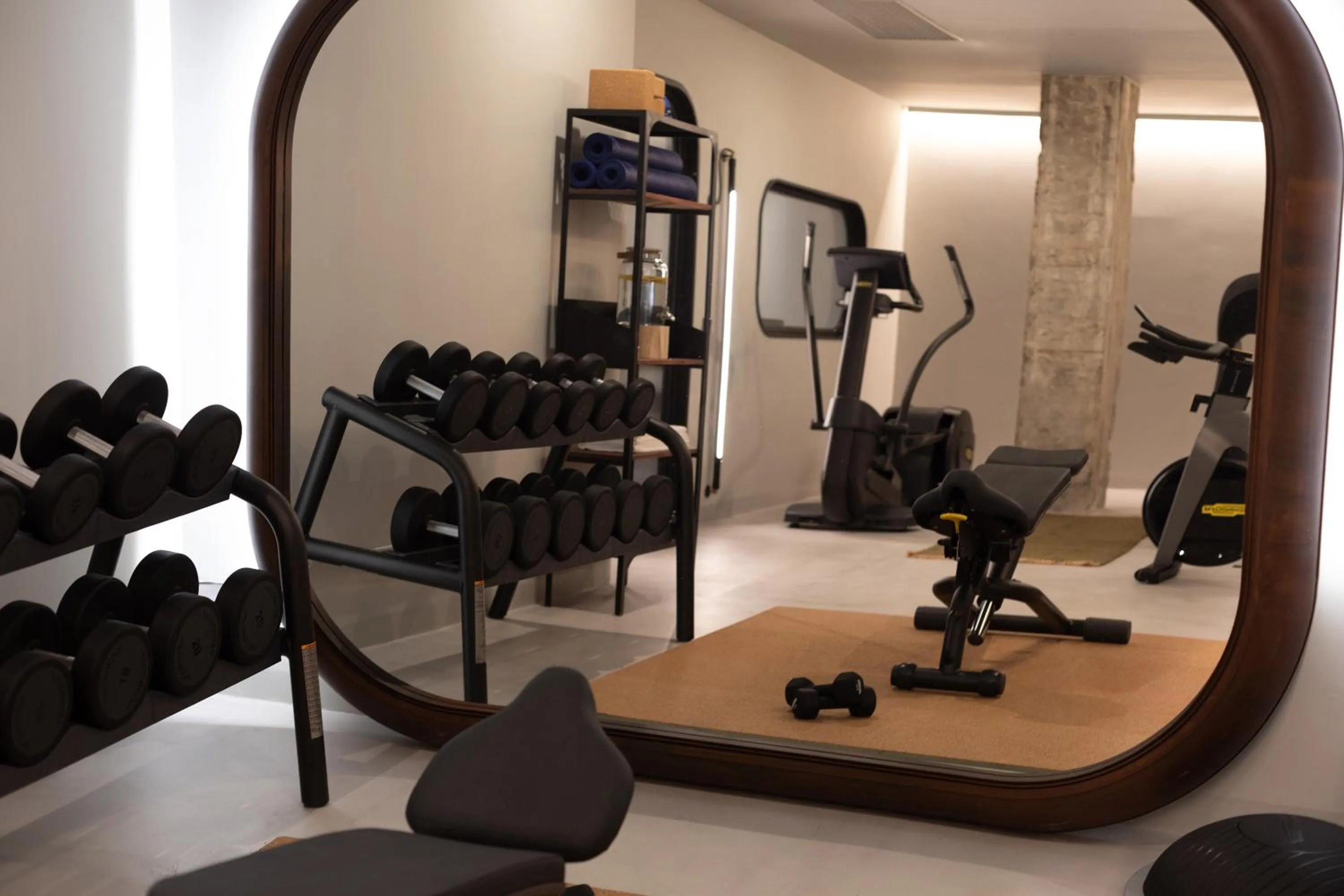Fitness centre/facilities in 7 Islas Hotel