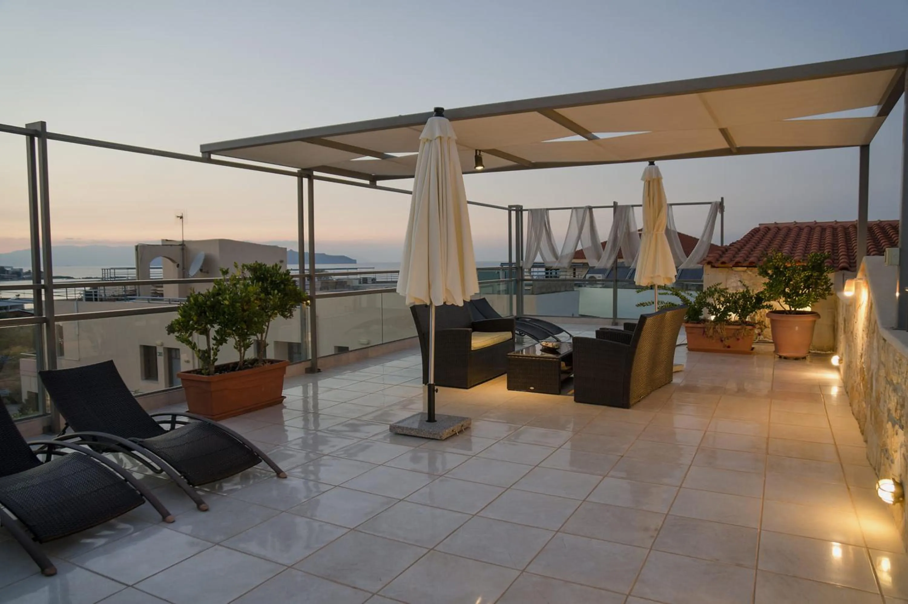 Property building in Flamingos Hotel Apartments