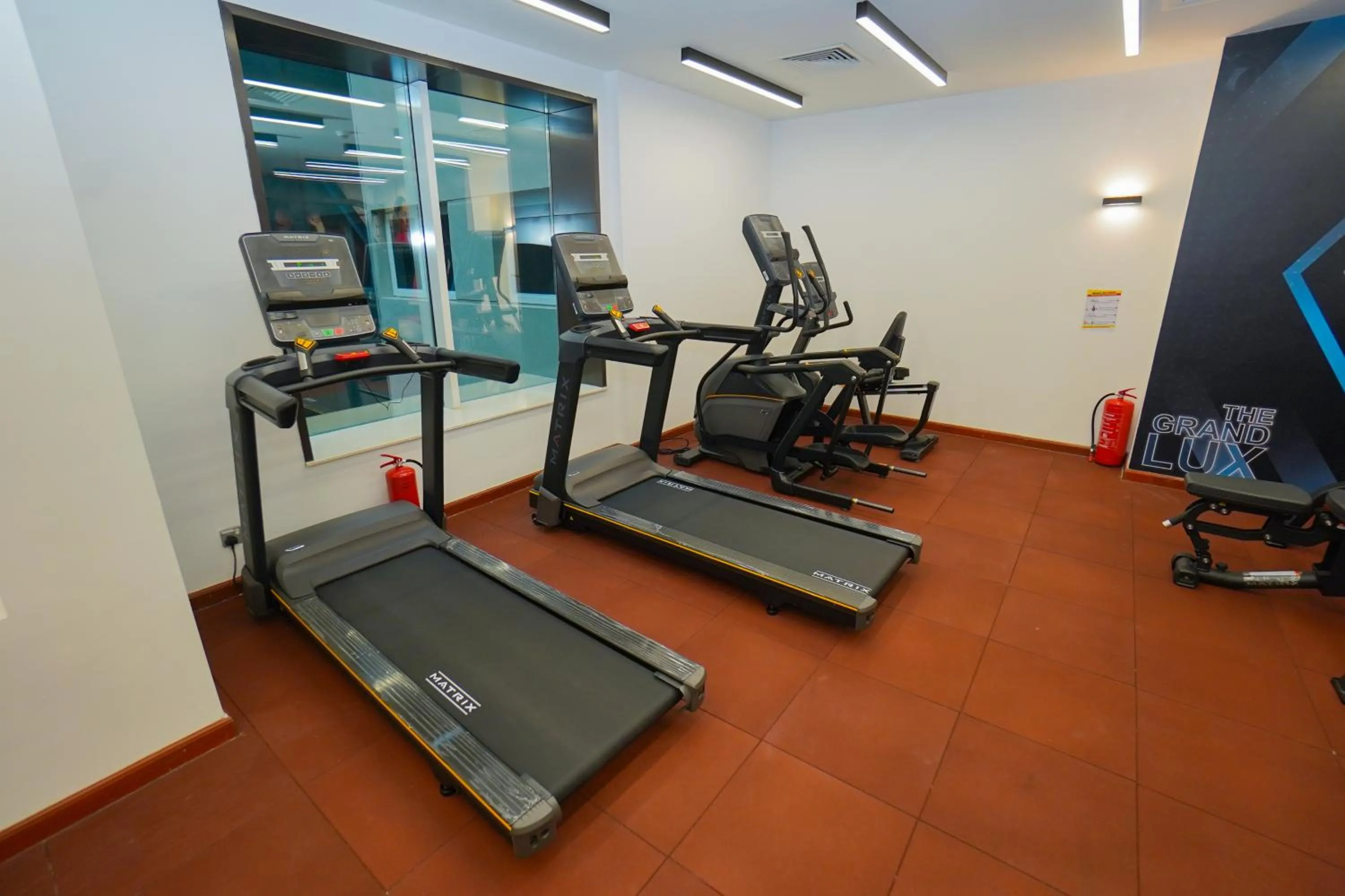 Fitness centre/facilities in The Grand Lux Hotel