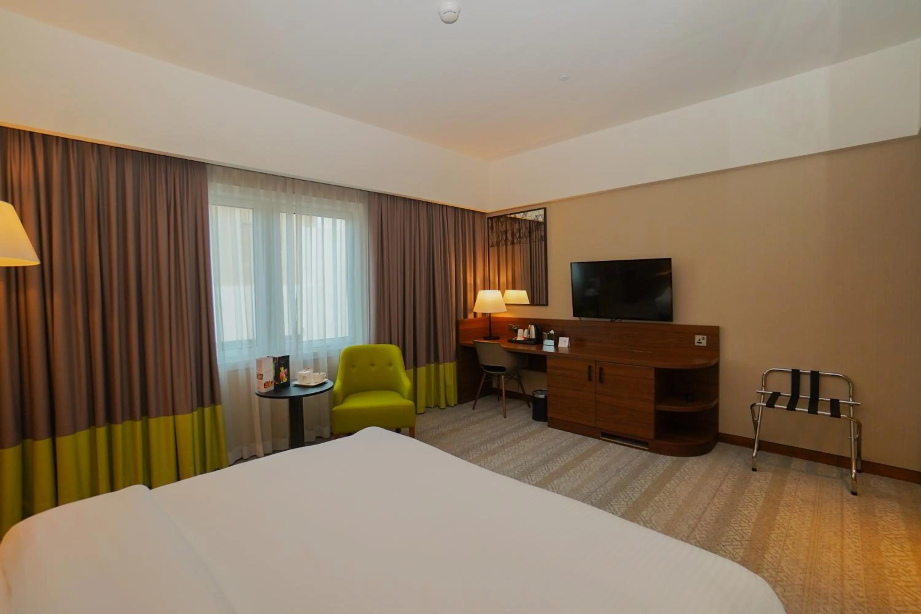 TV and multimedia, Bed in The Grand Lux Hotel