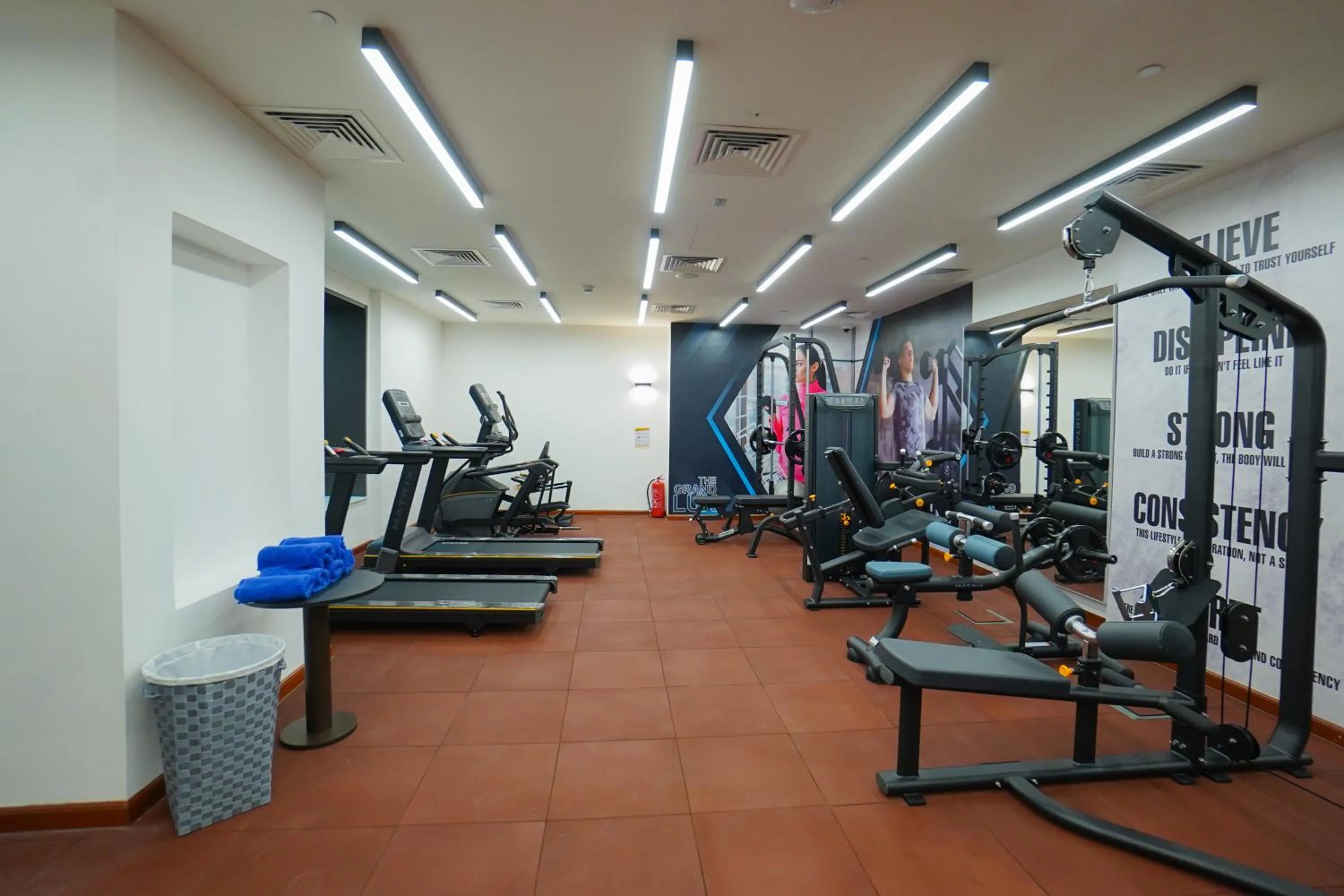 Fitness centre/facilities in The Grand Lux Hotel