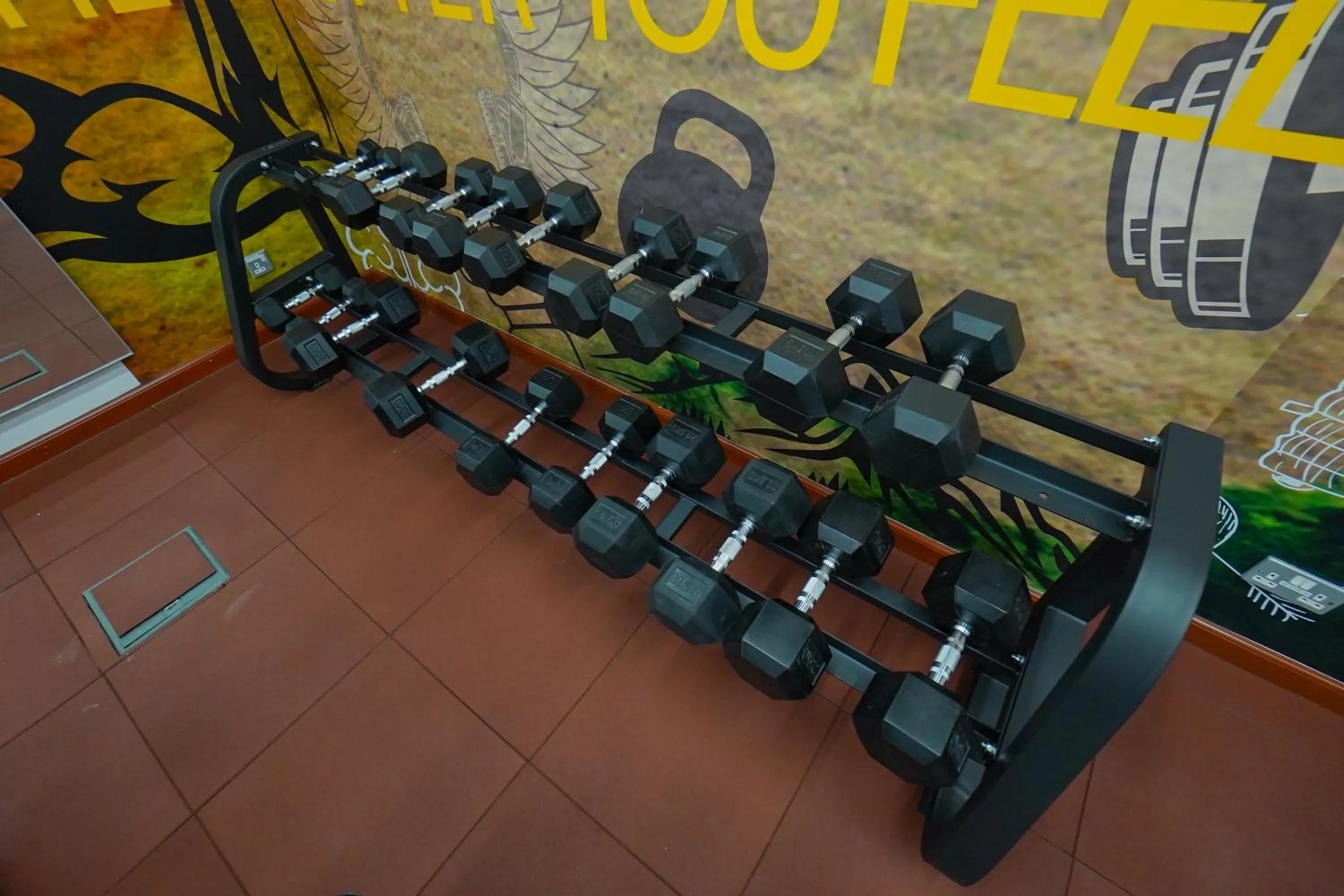 Fitness centre/facilities in The Grand Lux Hotel