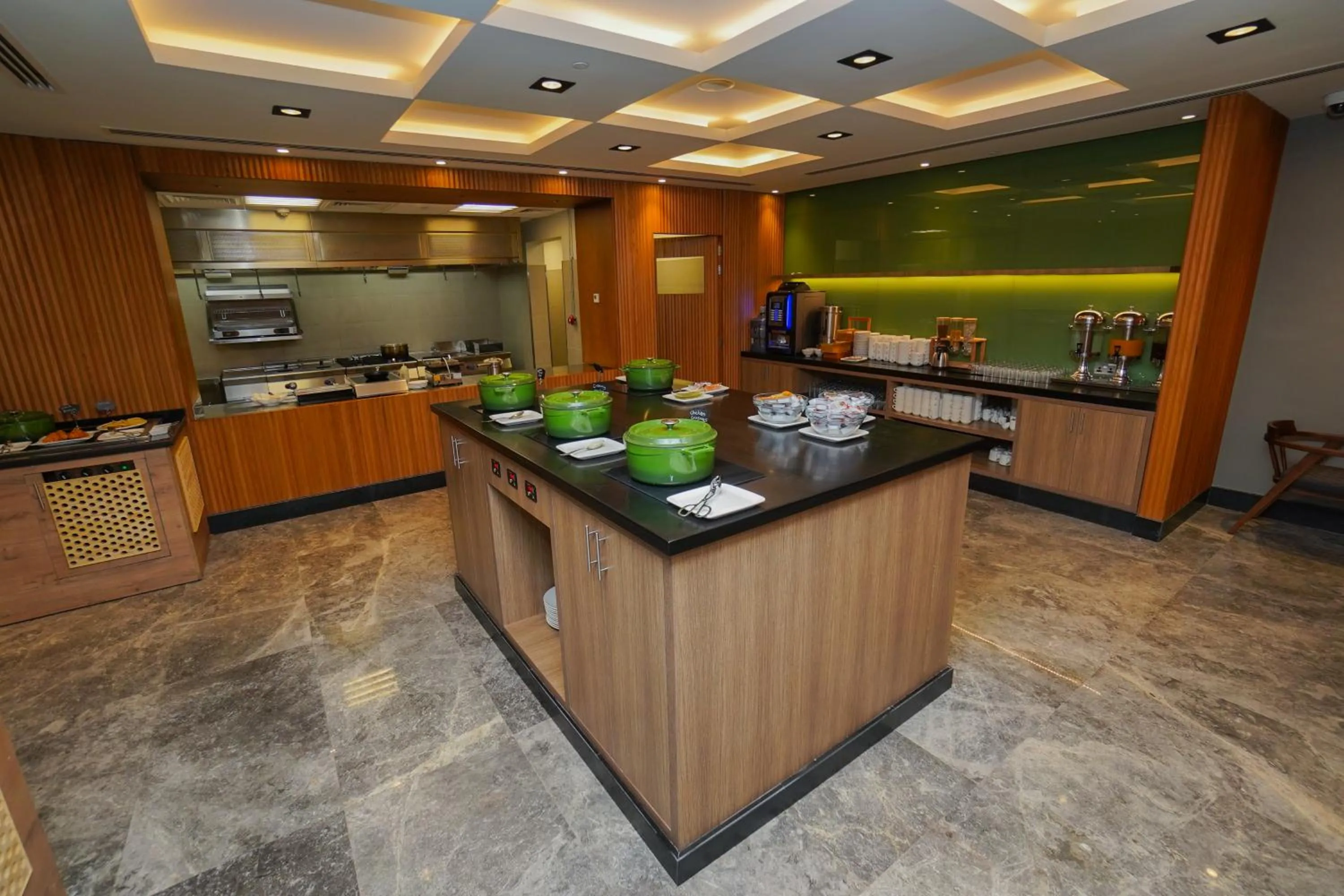 Breakfast in The Grand Lux Hotel