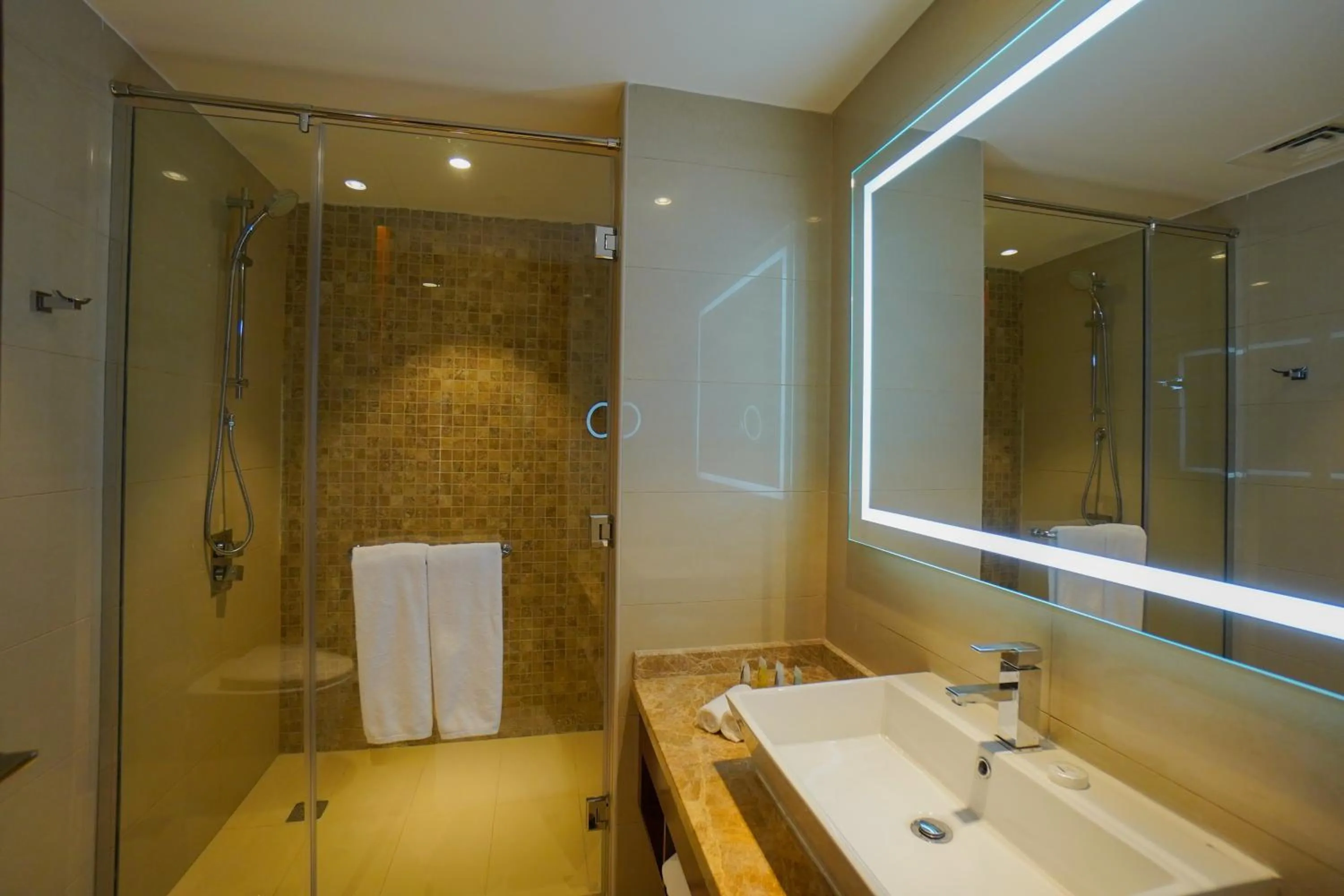 Bathroom in The Grand Lux Hotel