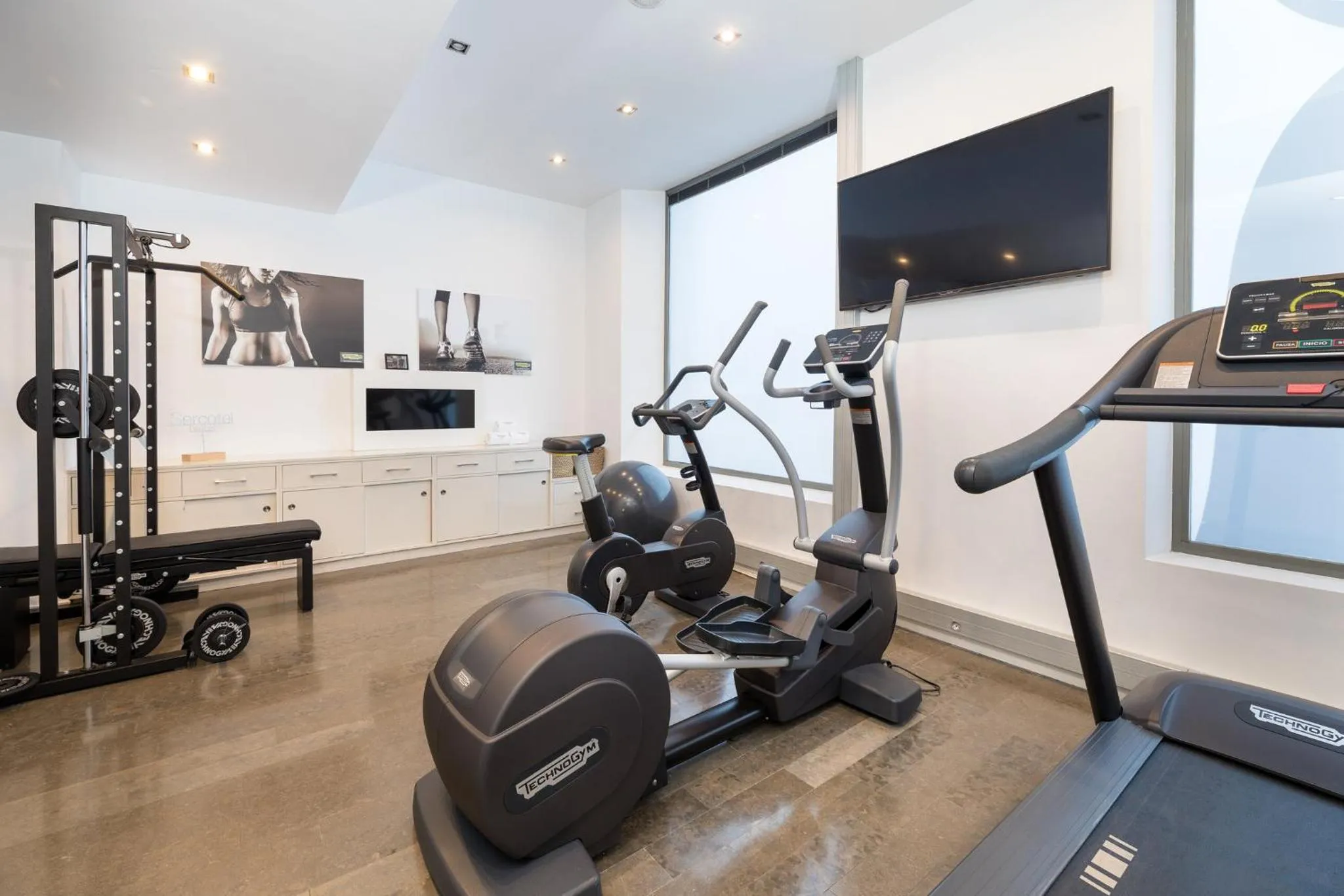 Fitness centre/facilities in Sercotel Amister Art Hotel Barcelona