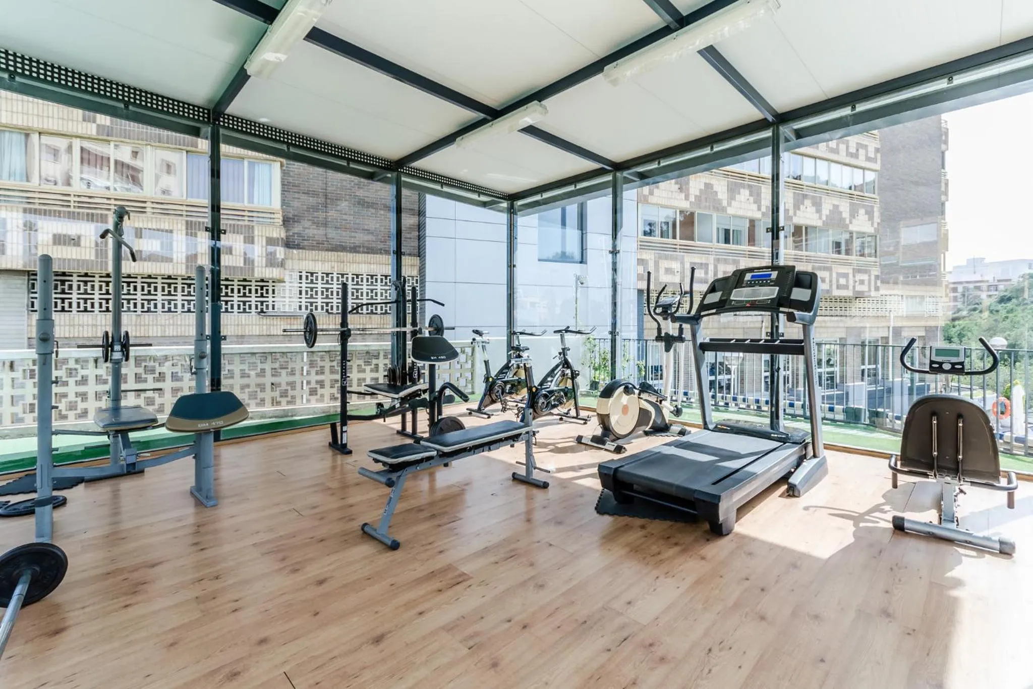 Fitness centre/facilities in Sercotel Maya Alicante