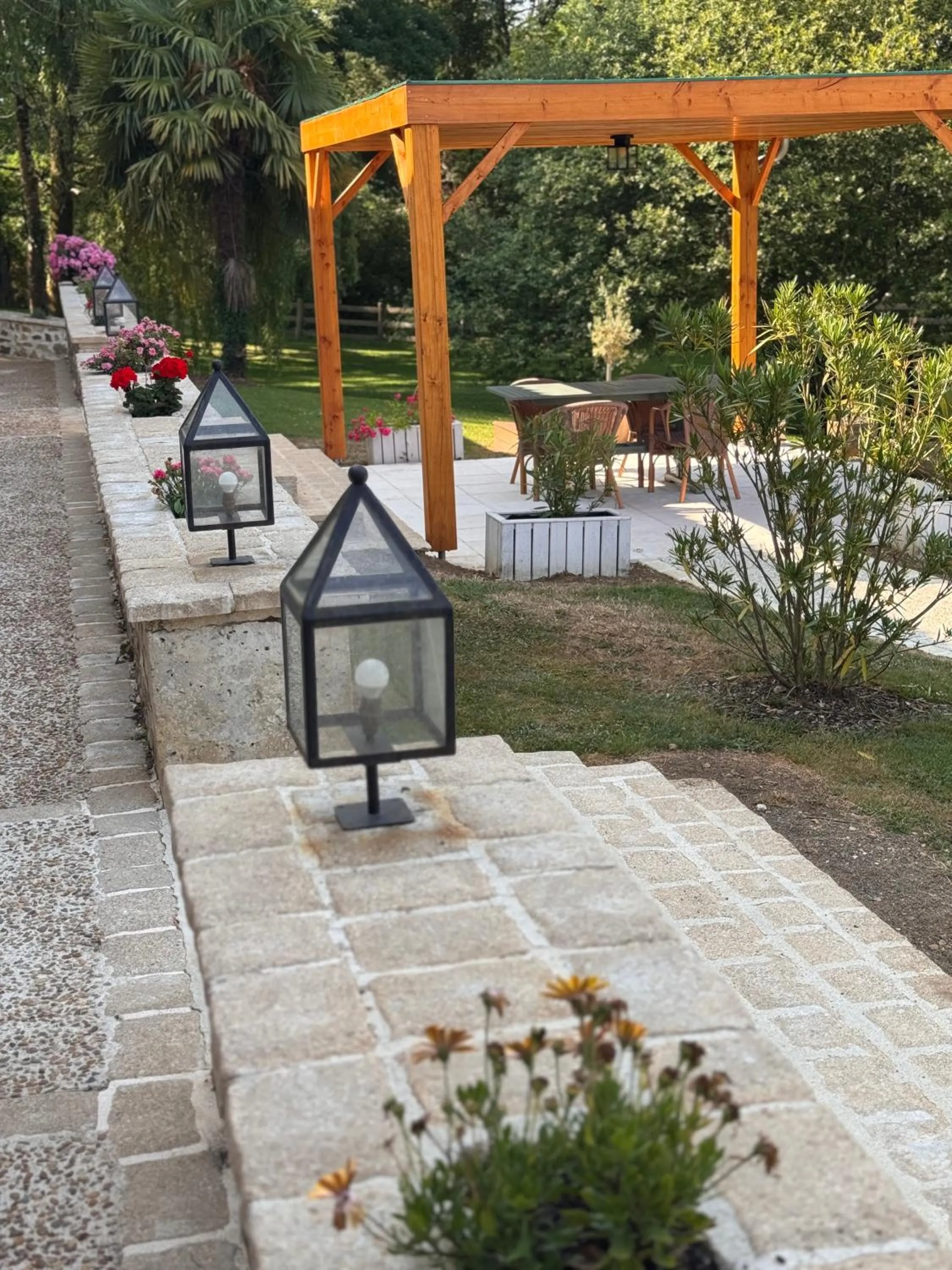 Patio in Domaine de Brise Bois - Chambres & Gîtes