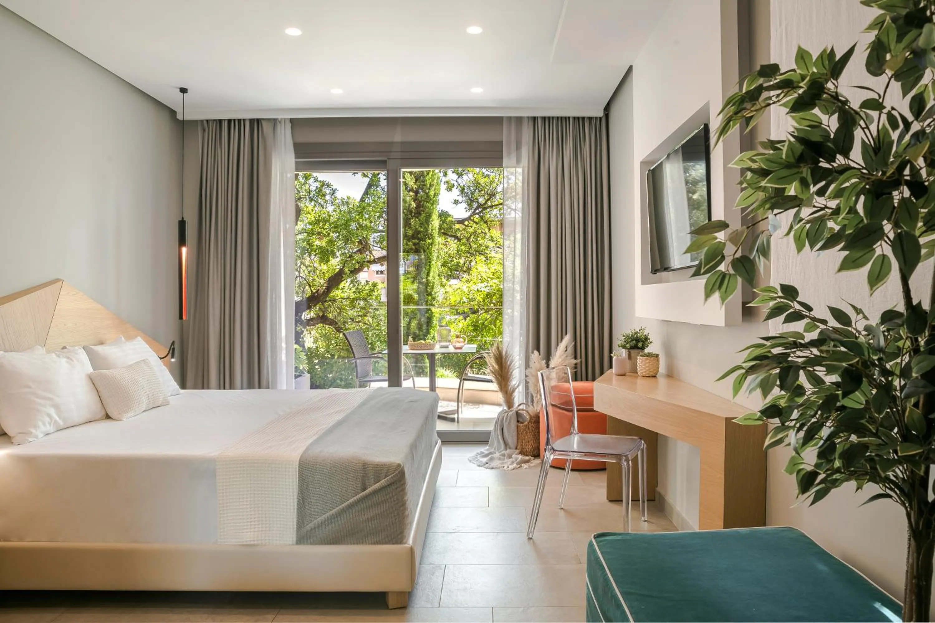 Bed in Daluz Boutique Hotel