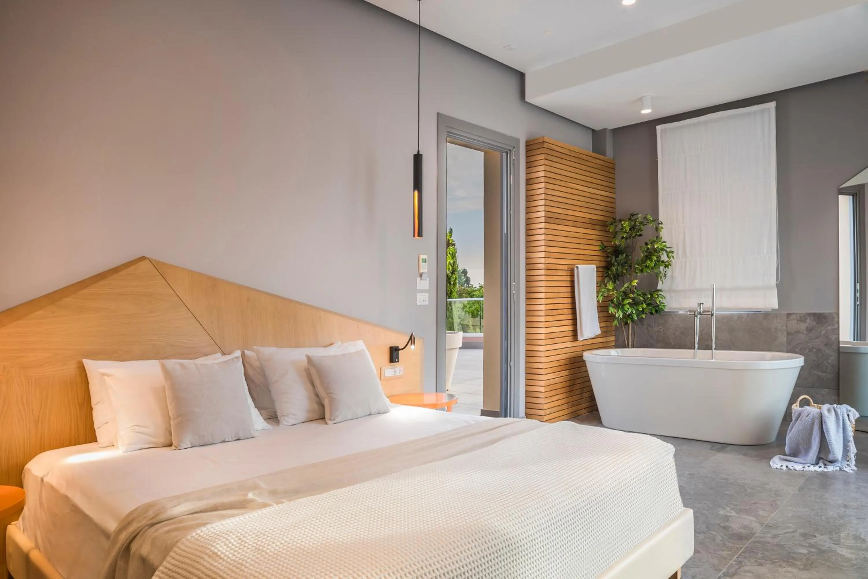 Bed in Daluz Boutique Hotel