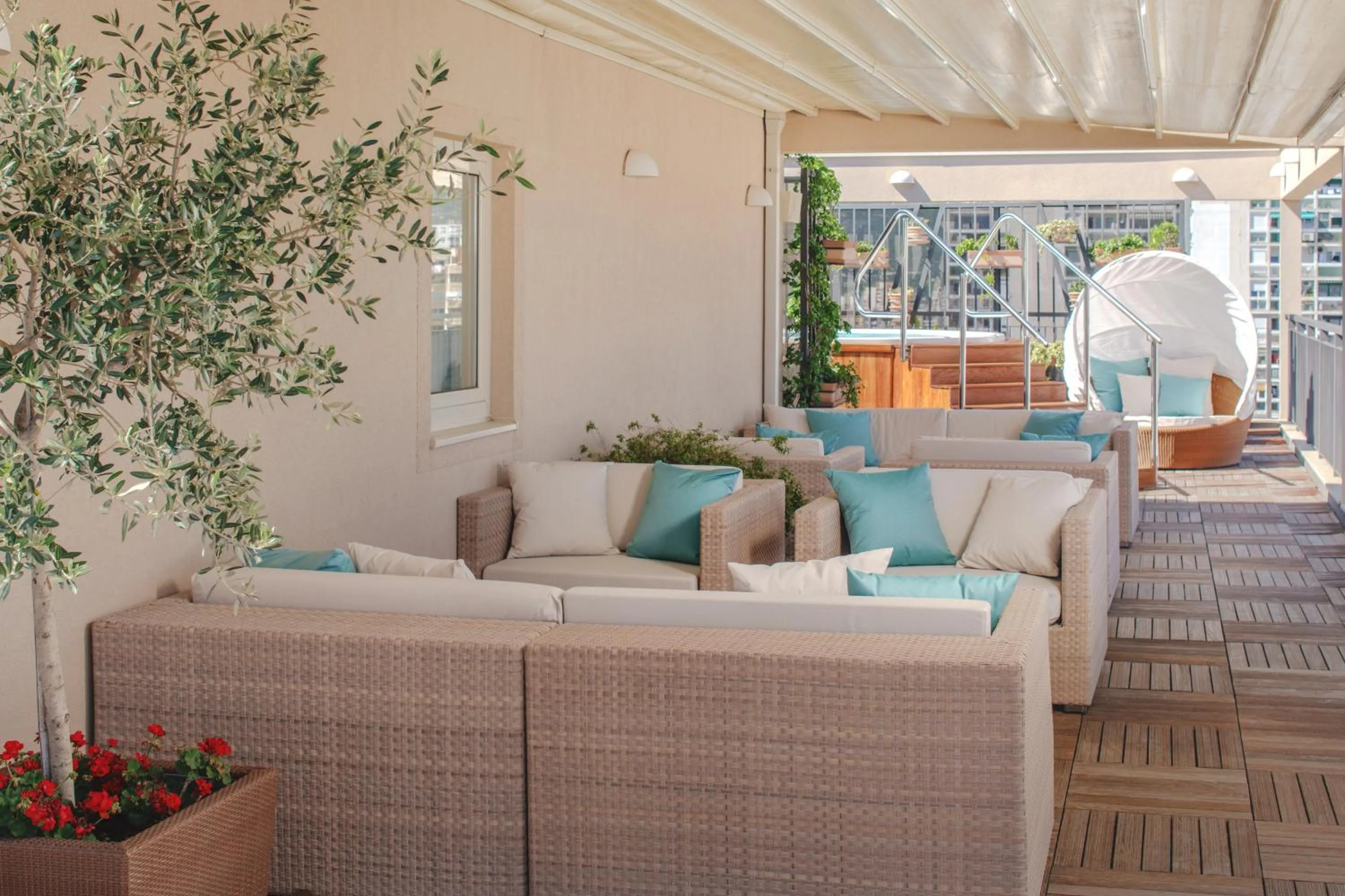 Patio in Dioklecijan Hotel & Residence