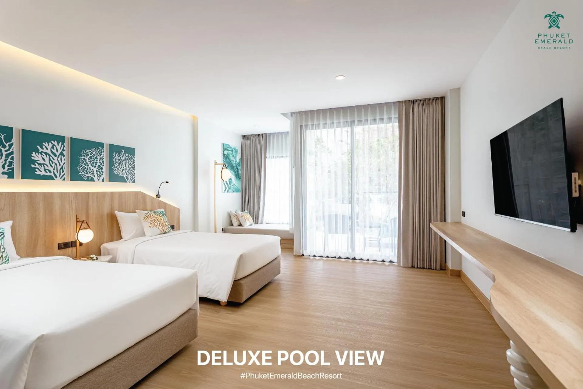 Bed in Phuket Emerald Beach Resort