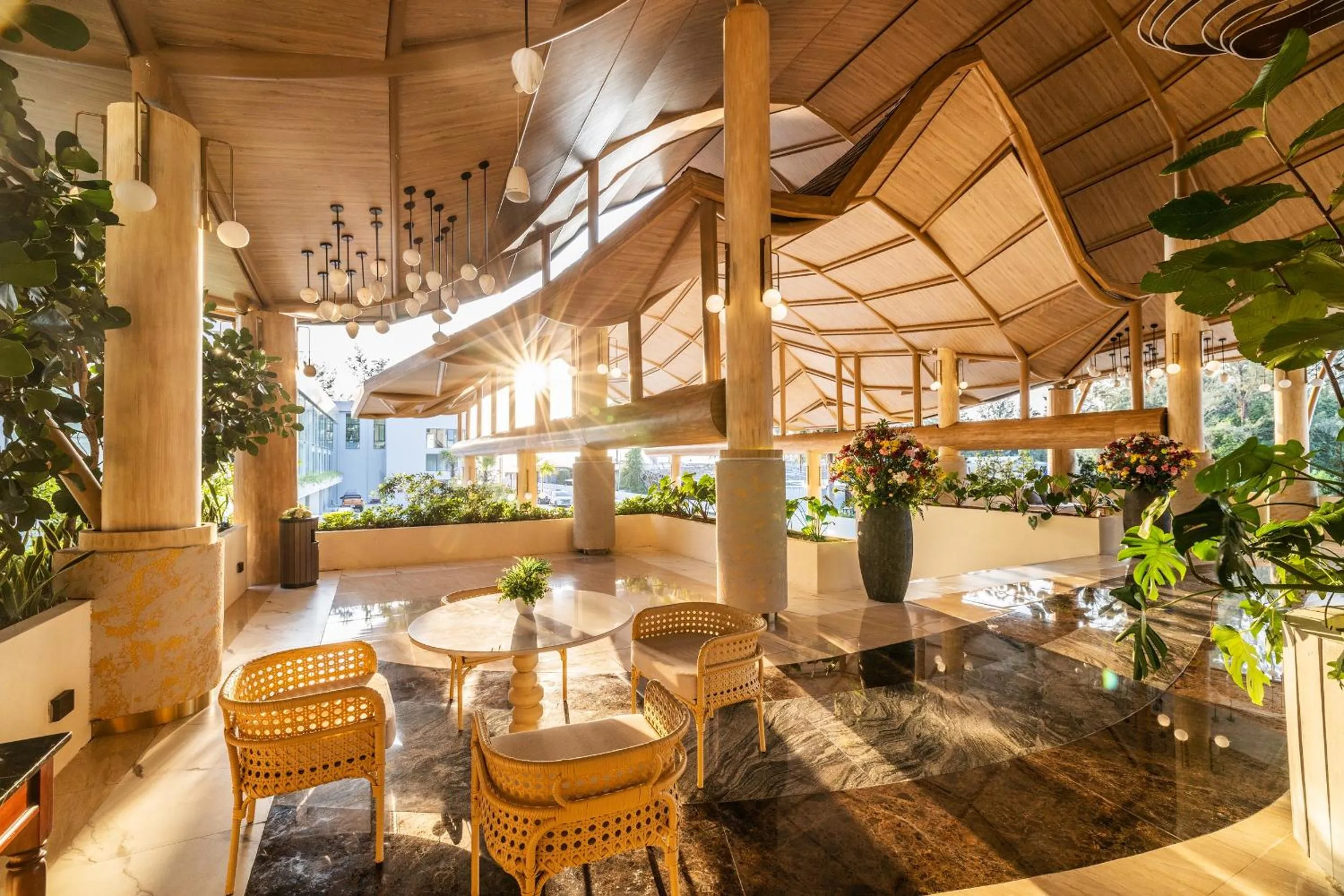 Facade/entrance in Phuket Emerald Beach Resort