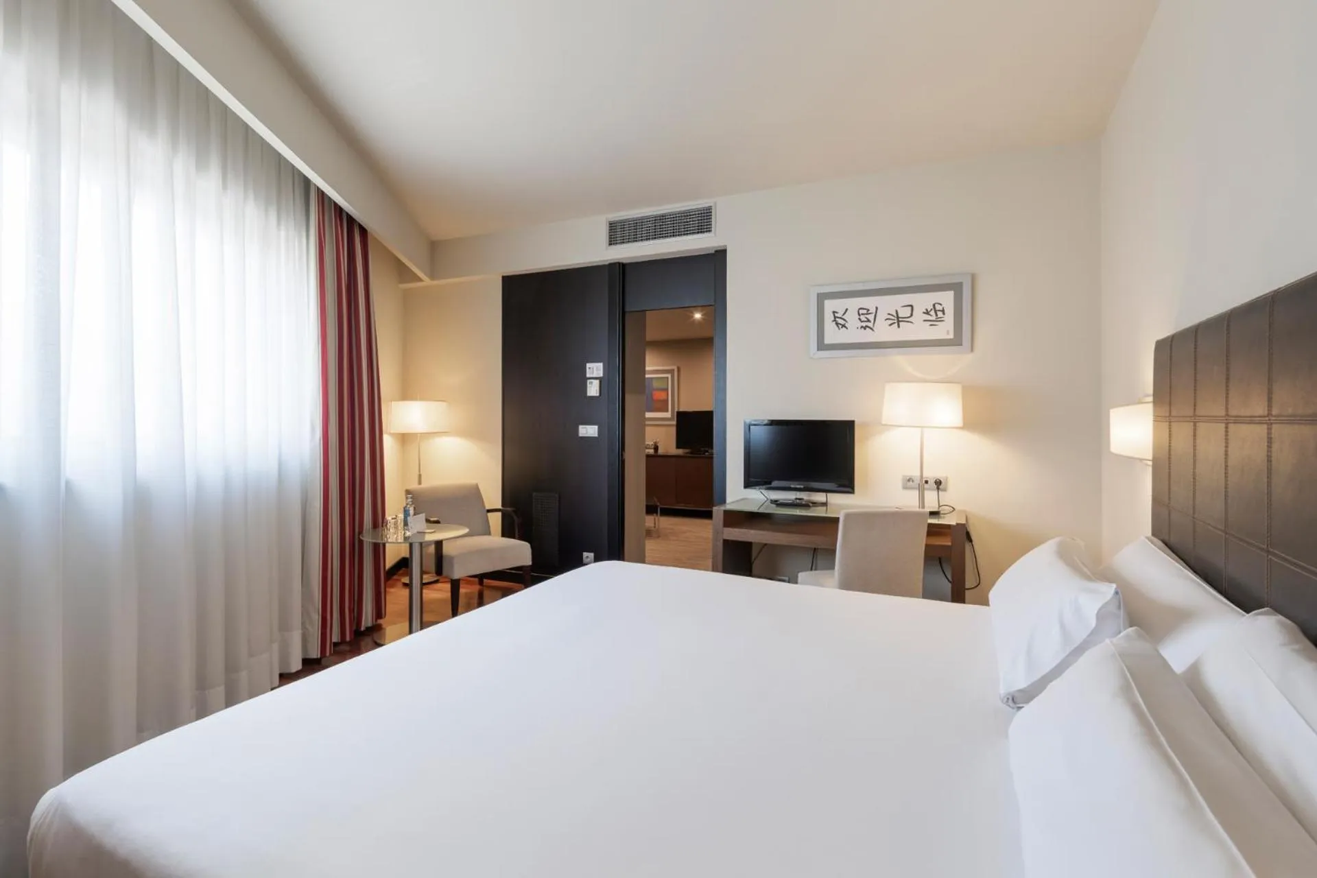 Bedroom, Bed in Attica21 Coruña