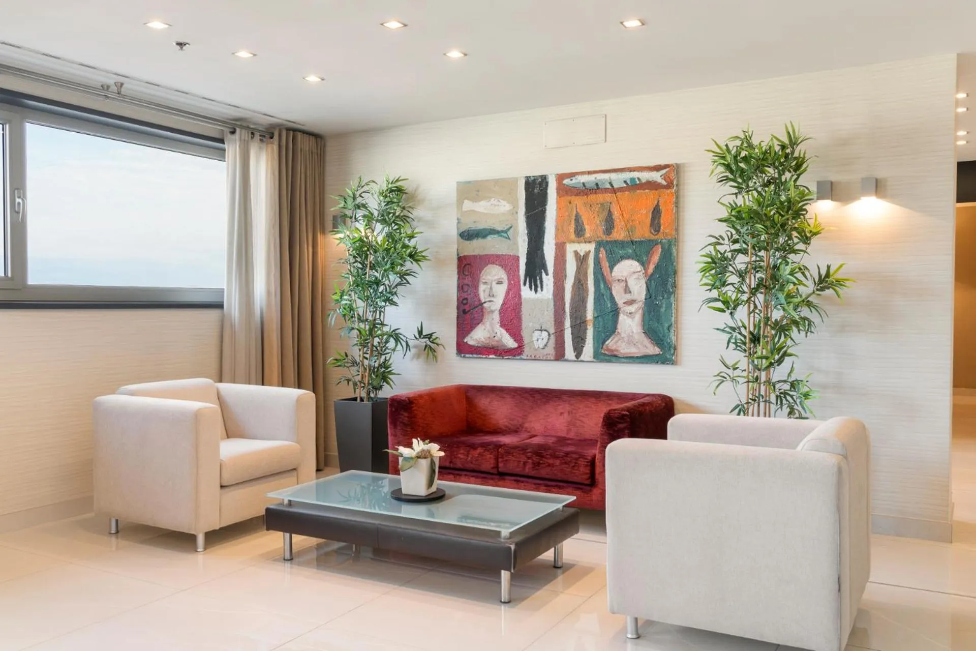 Seating area in Attica21 Coruña