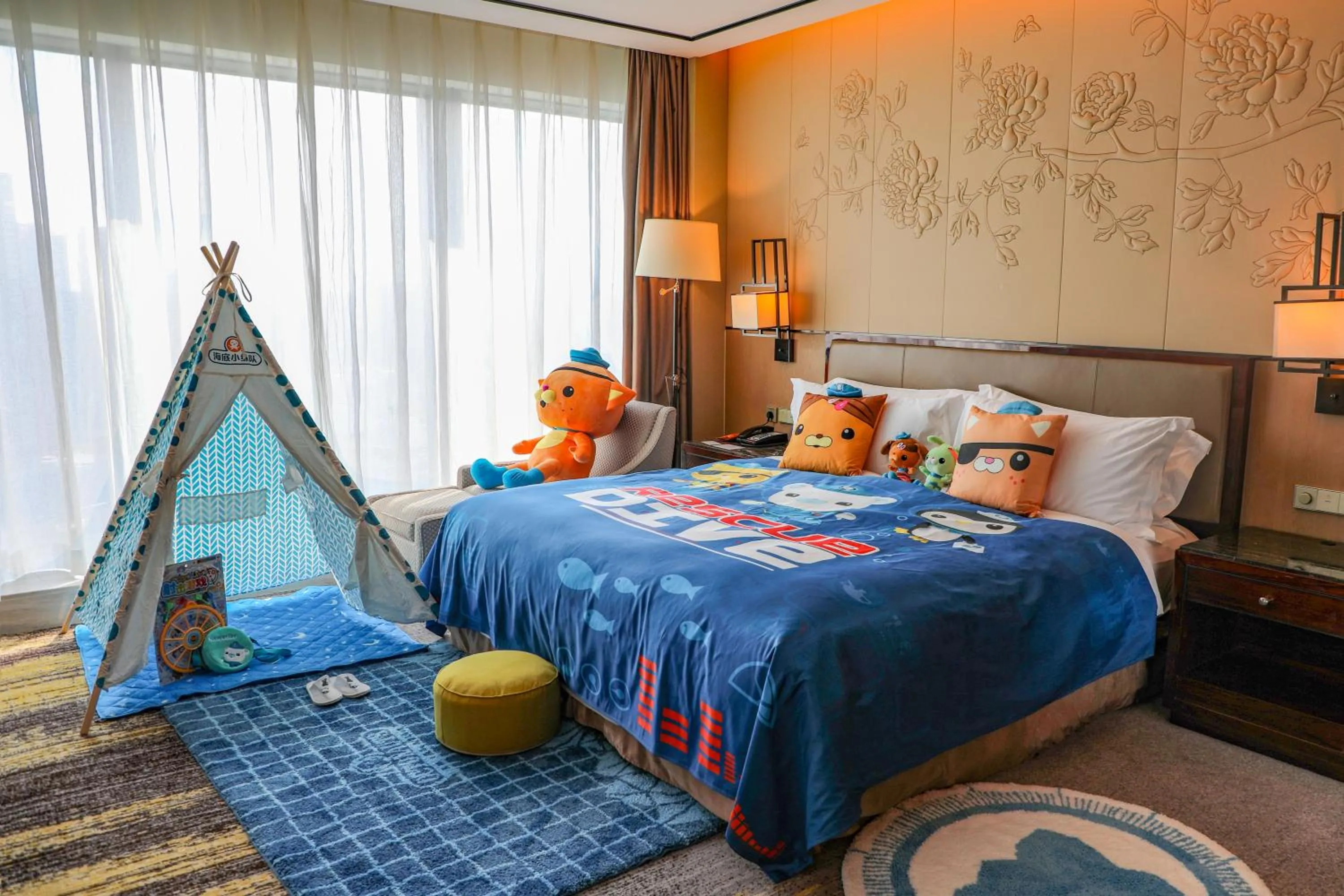 Bed in InterContinental Fuzhou