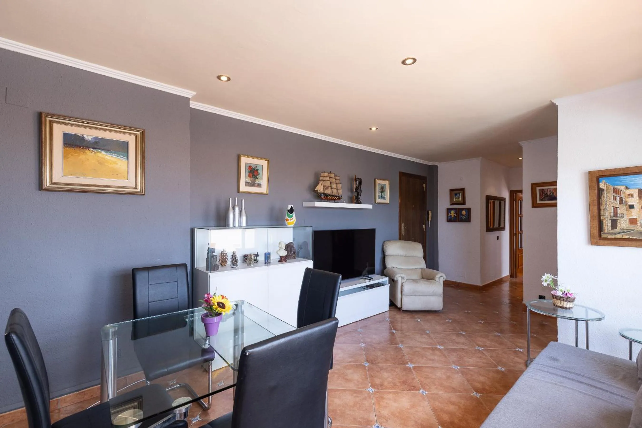 Lounge or bar in Neia Apartment Planet Costa Dorada