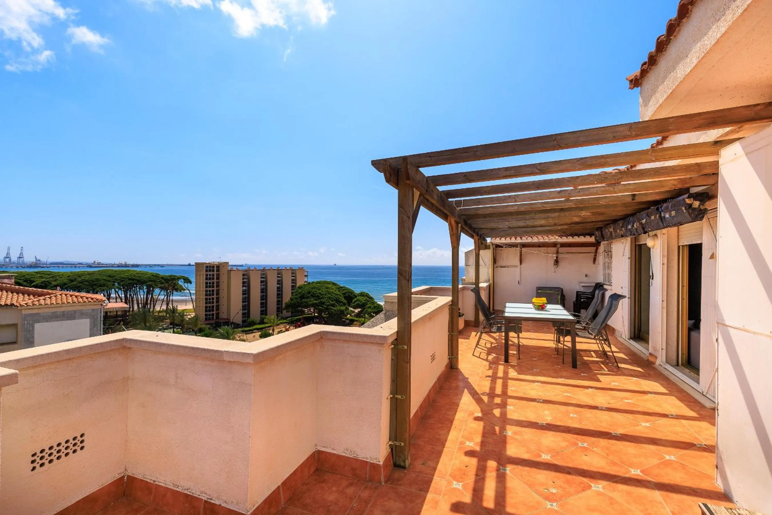 Balcony/Terrace in Neia Apartment Planet Costa Dorada