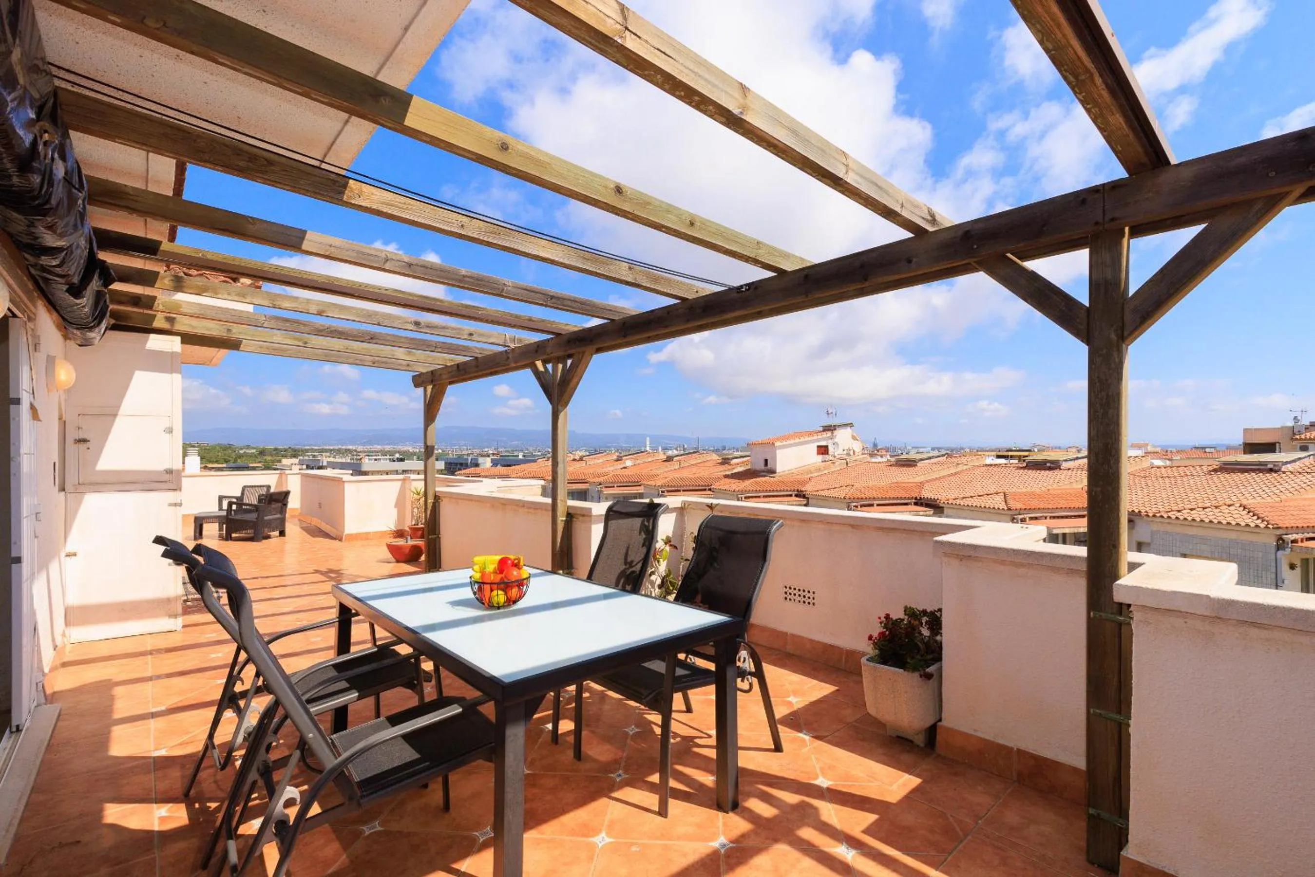 Balcony/Terrace in Neia Apartment Planet Costa Dorada