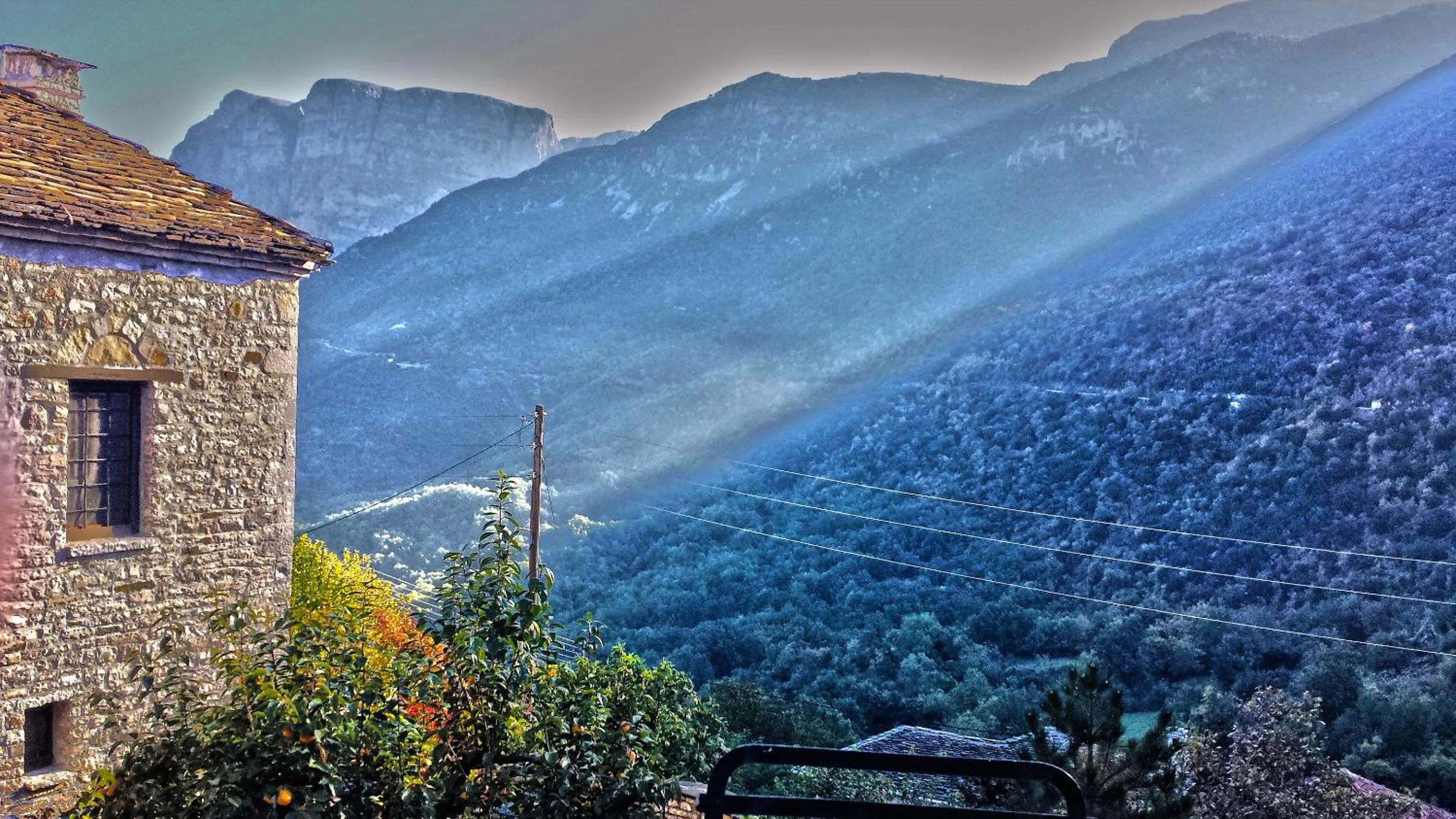 Natural landscape in Dilofo Hotel Luxury Suites