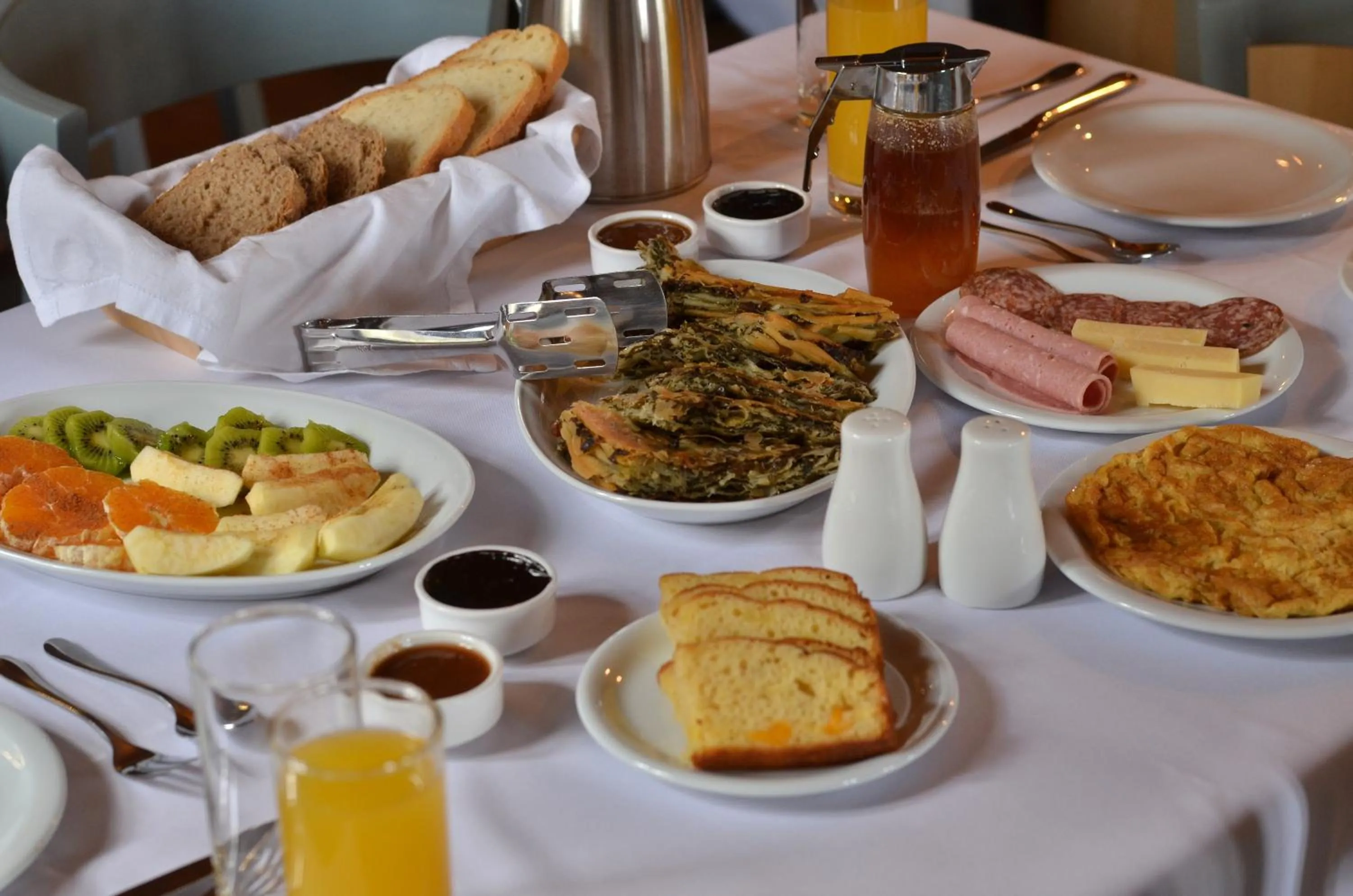 Breakfast in Dilofo Hotel Luxury Suites