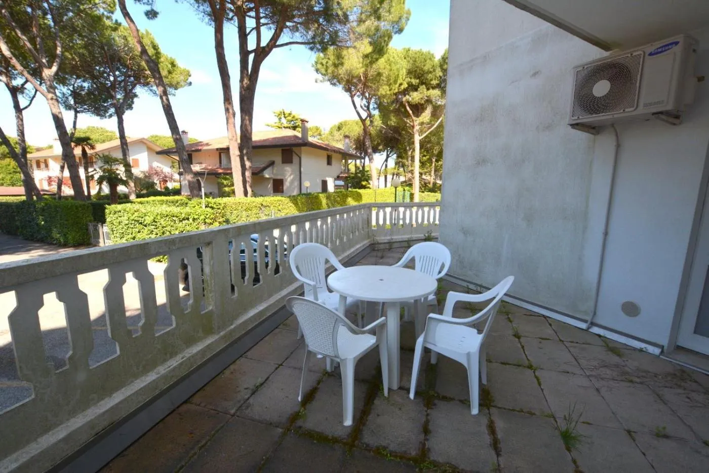 Balcony/Terrace in Flat in Lignano