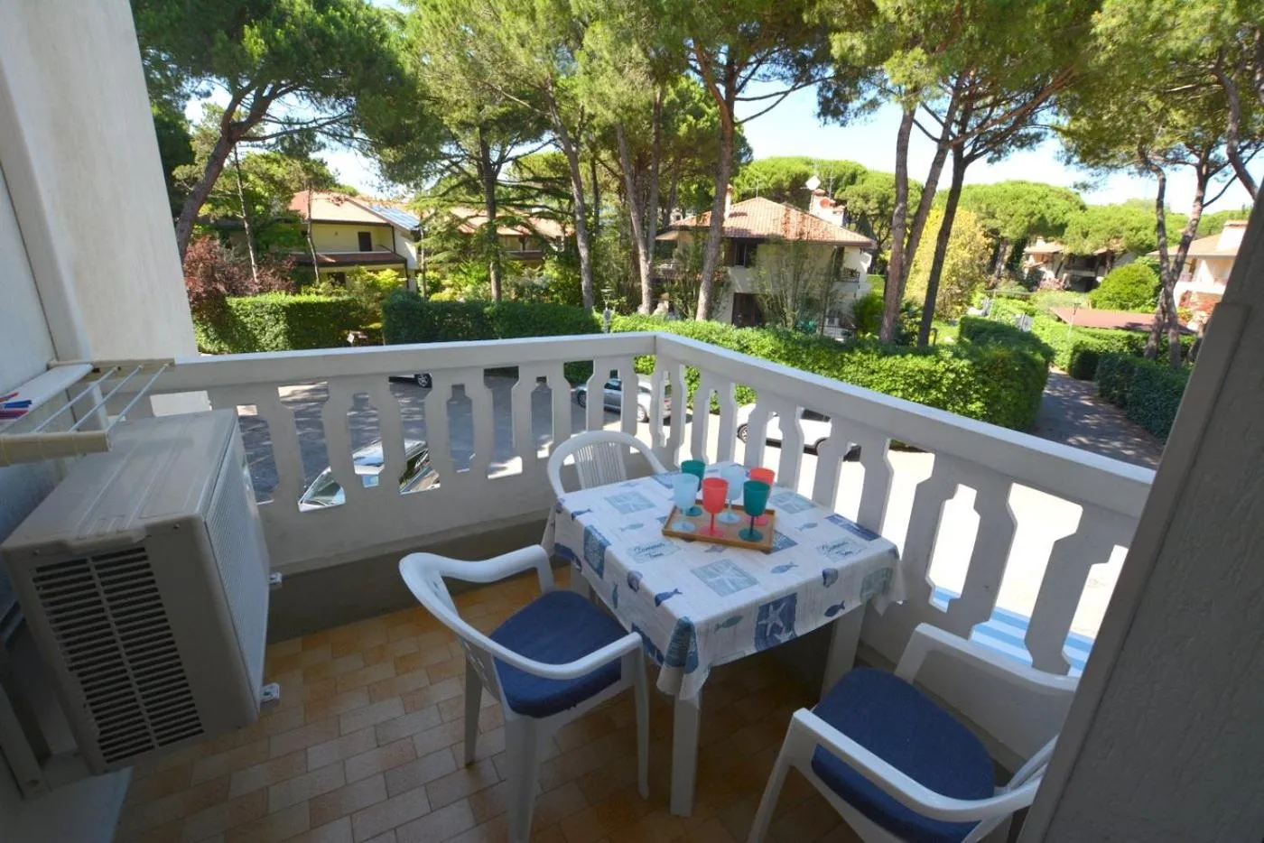 Balcony/Terrace in Flat in Lignano