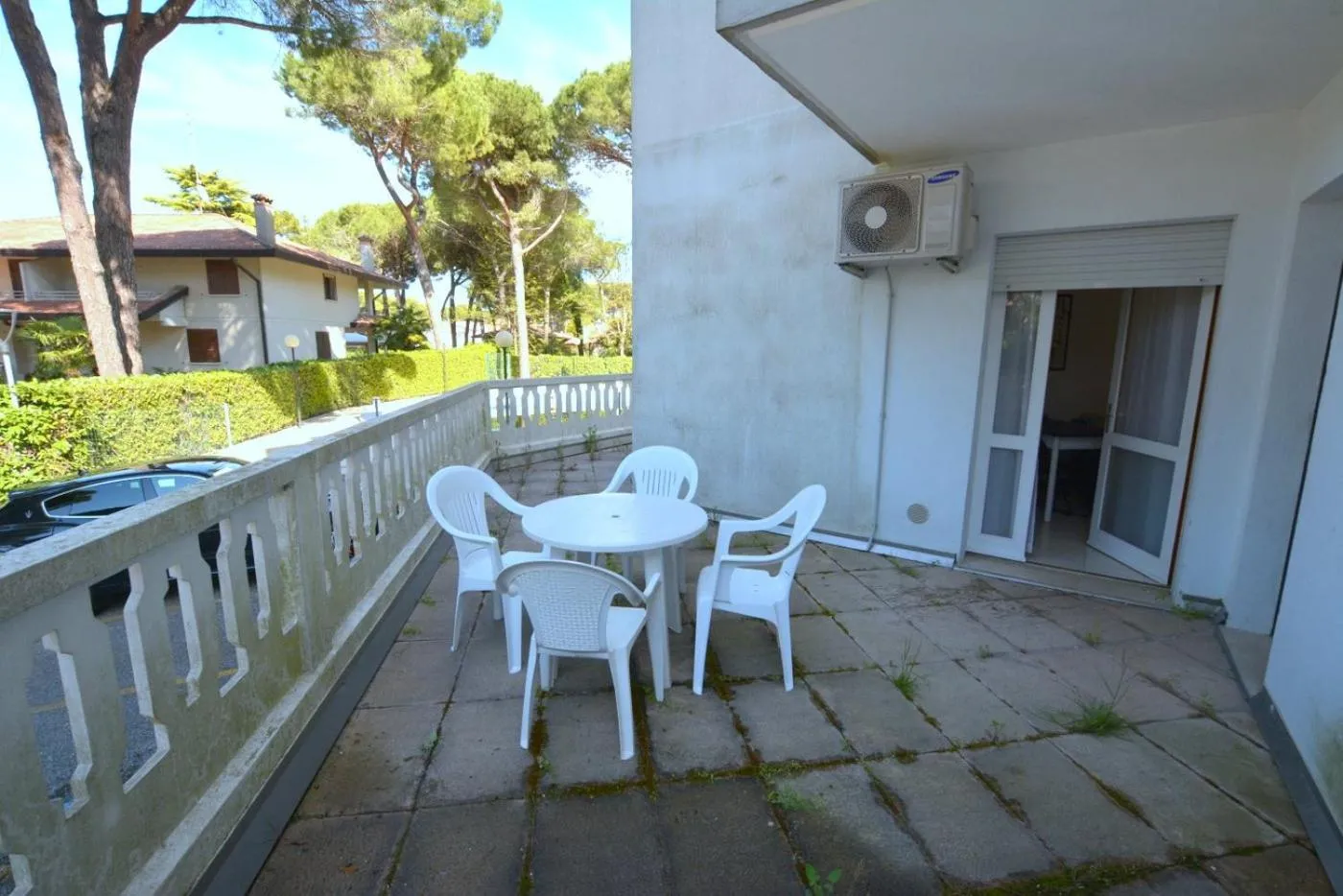 Balcony/Terrace in Flat in Lignano