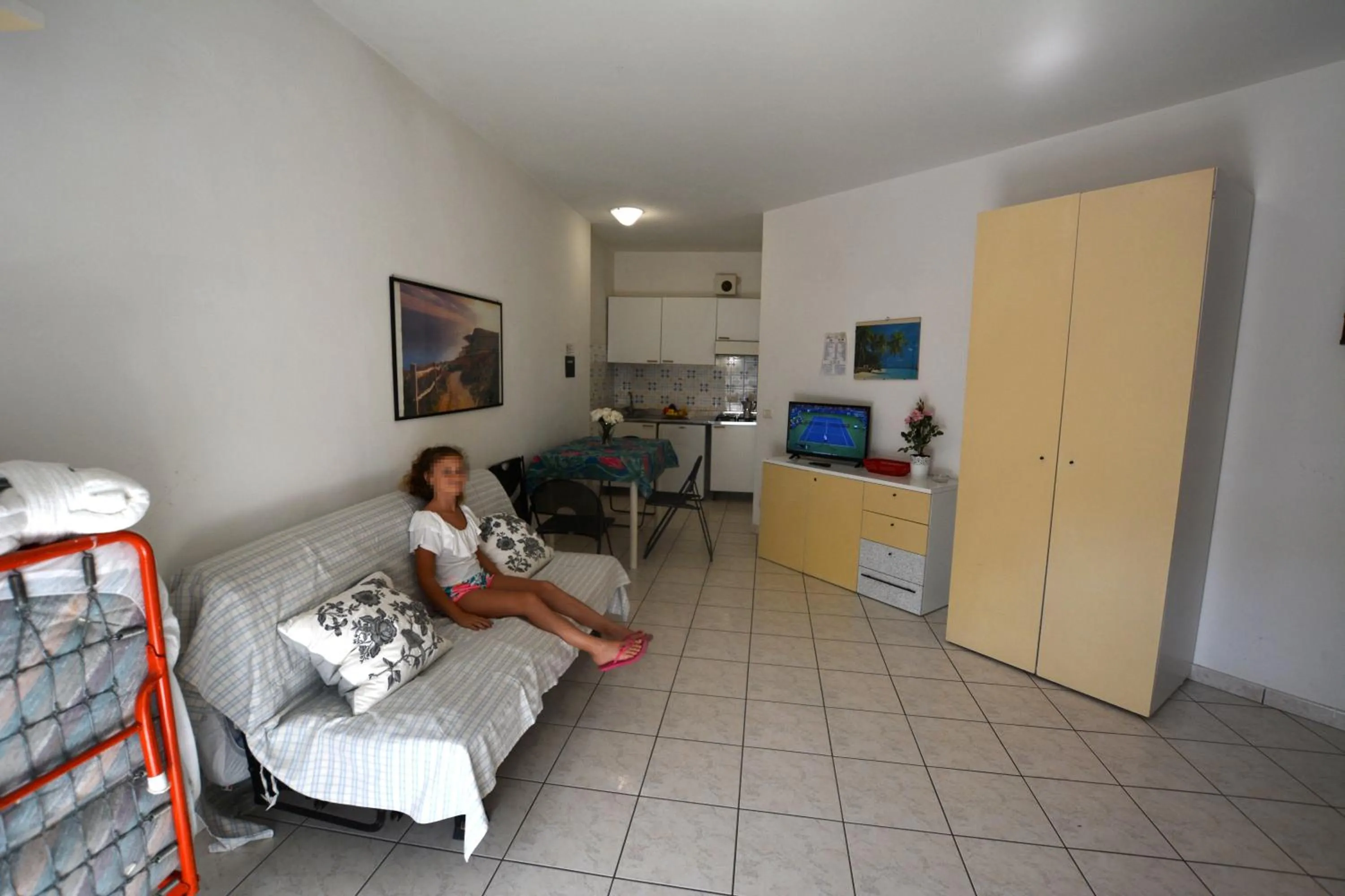 Living room in Flat in Lignano