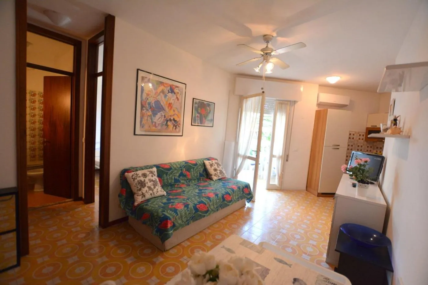 Living room in Flat in Lignano