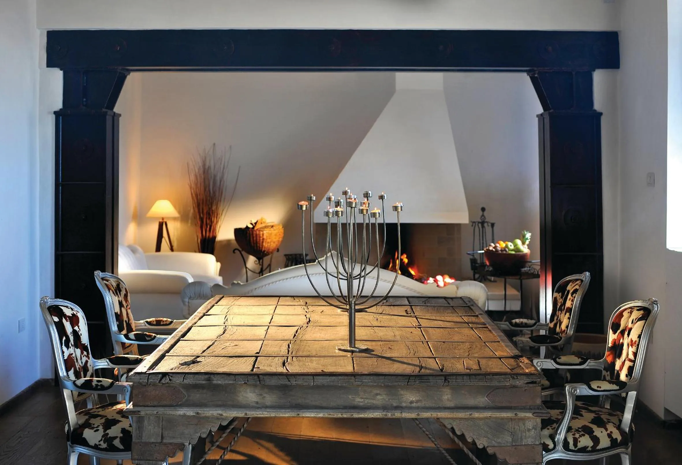 Living room in Faro Capo Spartivento