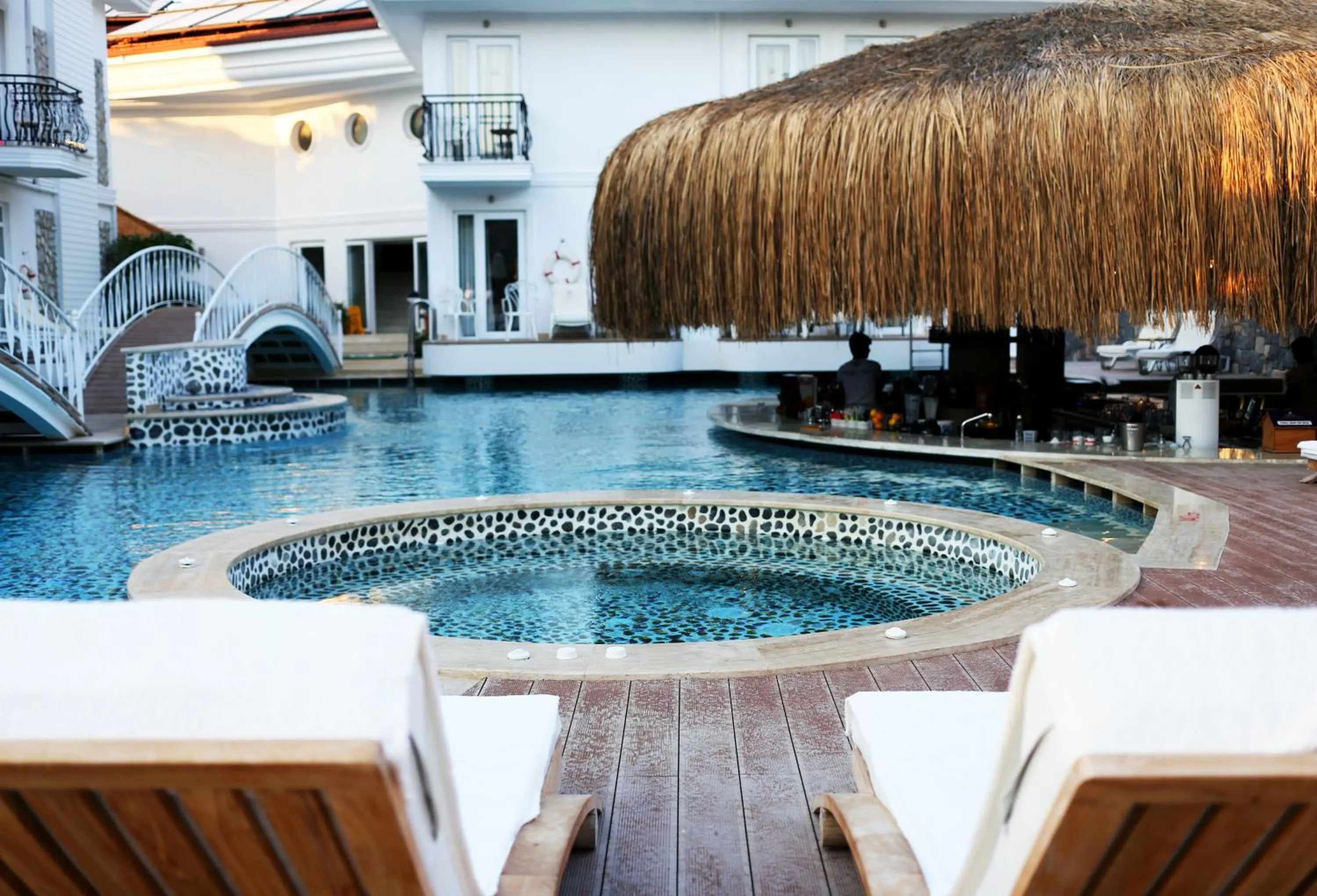 Swimming pool in Pinehill Hotel & Suites