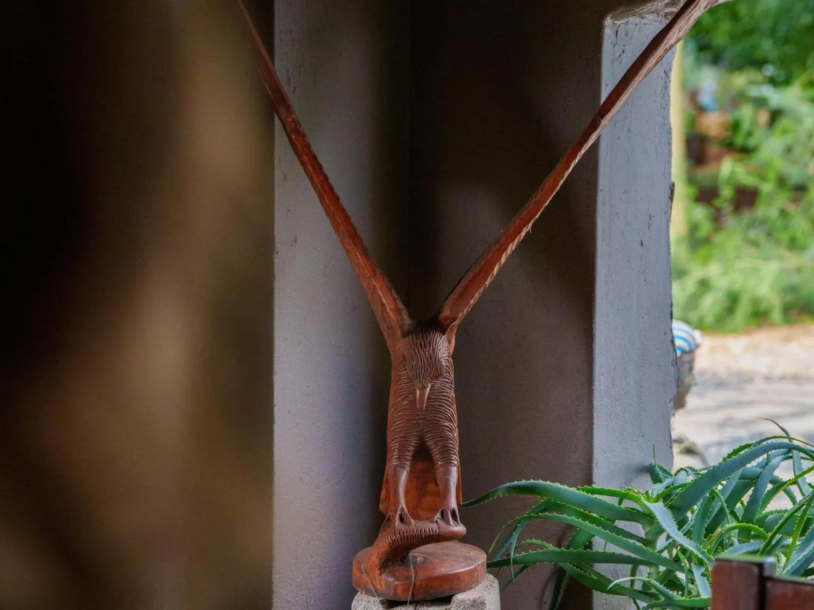 Decorative detail in Phomola Manor Holiday Home