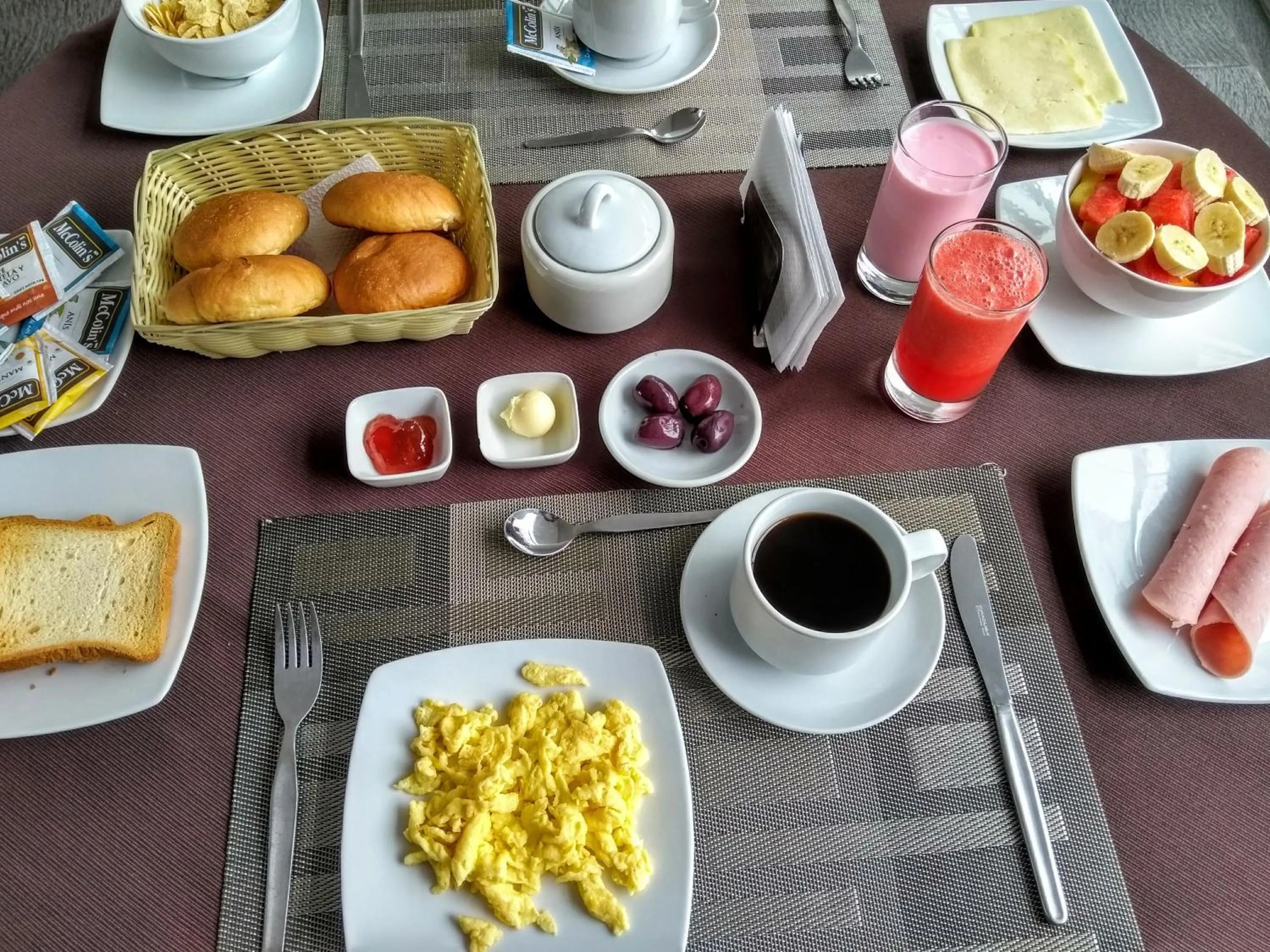 Breakfast in Libertad Hotel