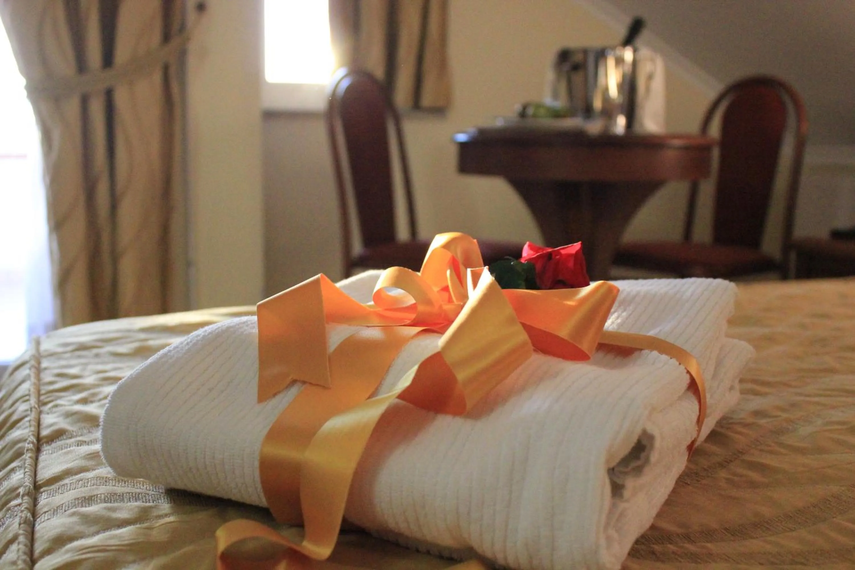 Decorative detail, Bed in Lion's Hotel