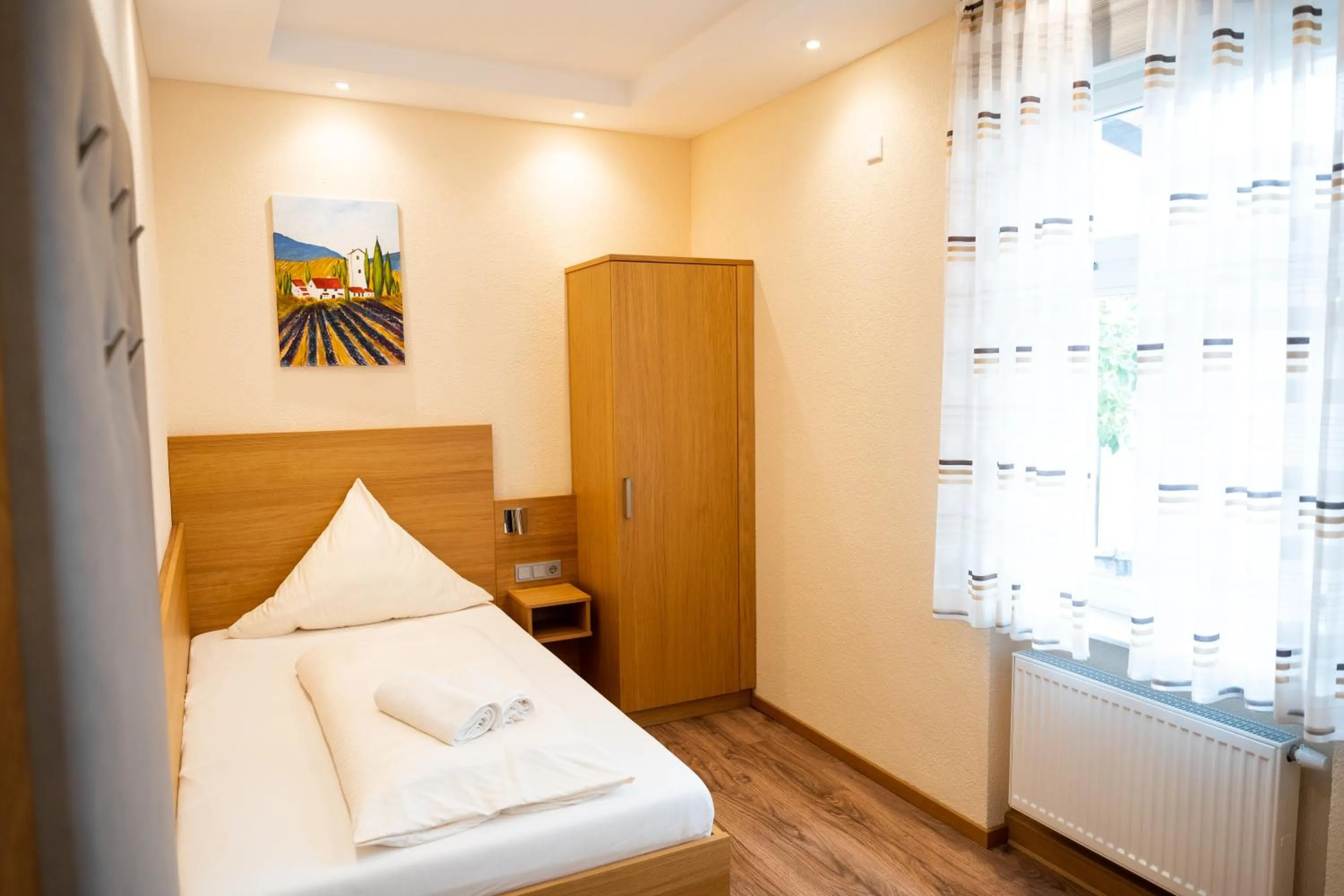 Photo of the whole room, Bed in Gasthause Zur Krone Hotel