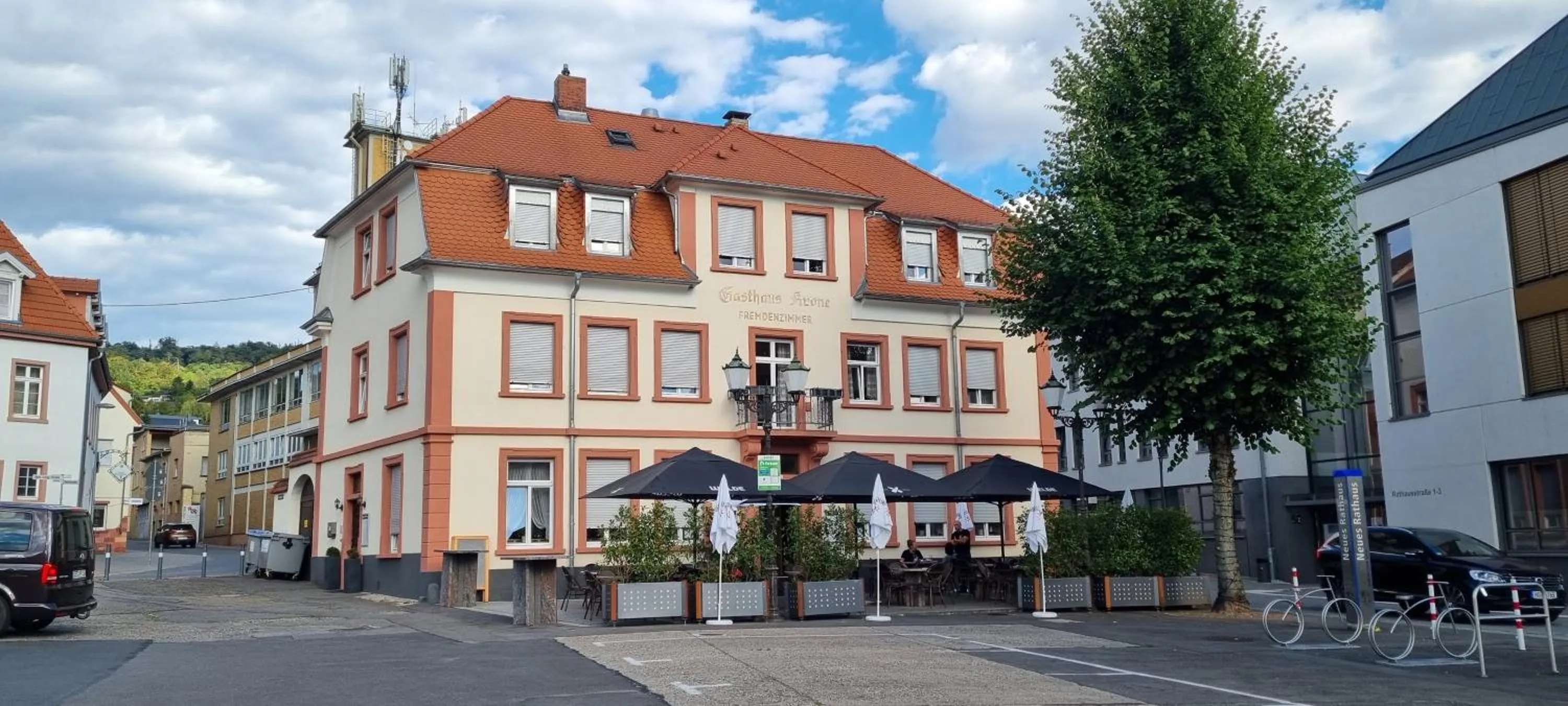 Property building in Gasthause Zur Krone Hotel