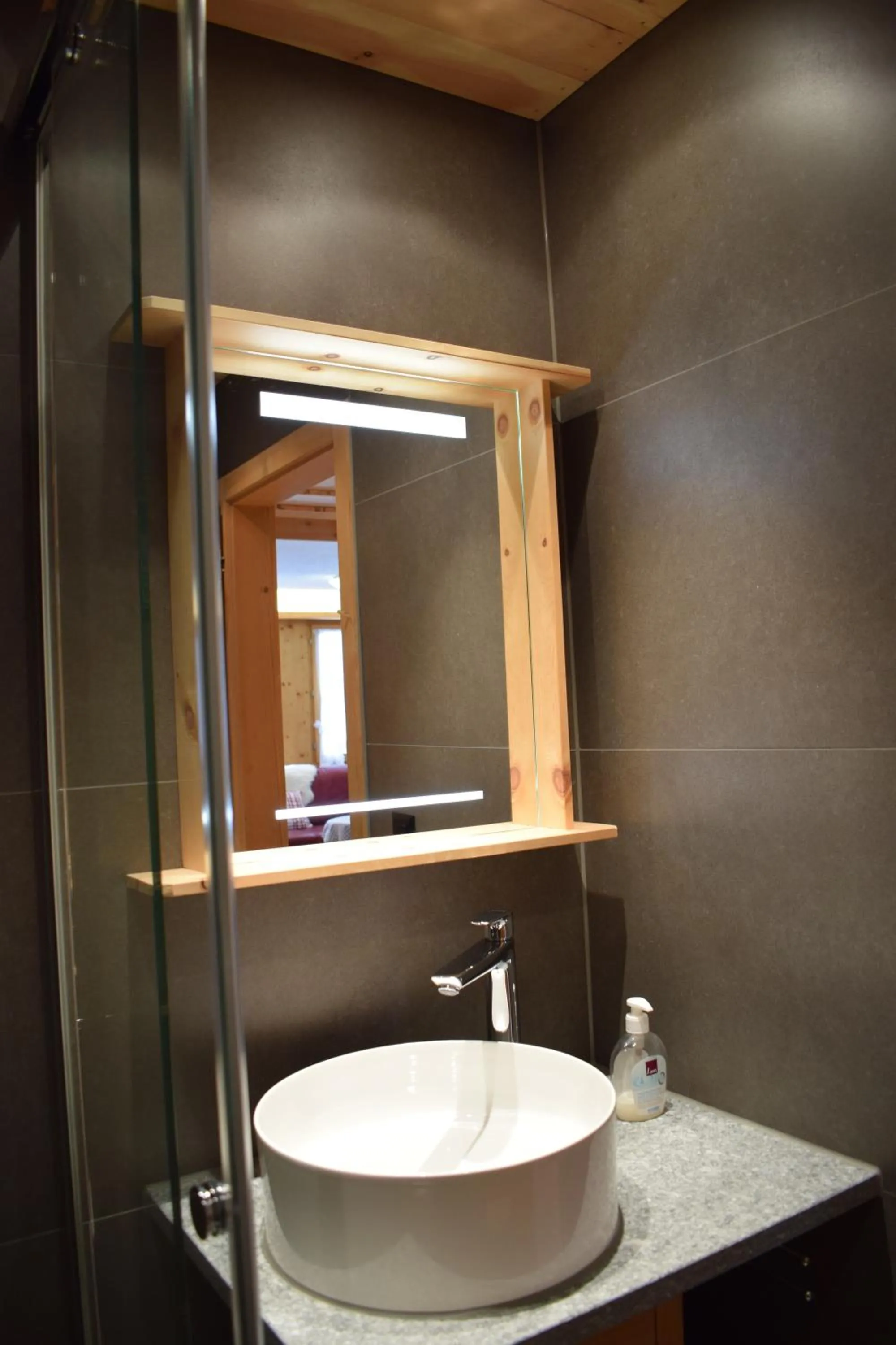 Bathroom in B&B Stiffler-Huus