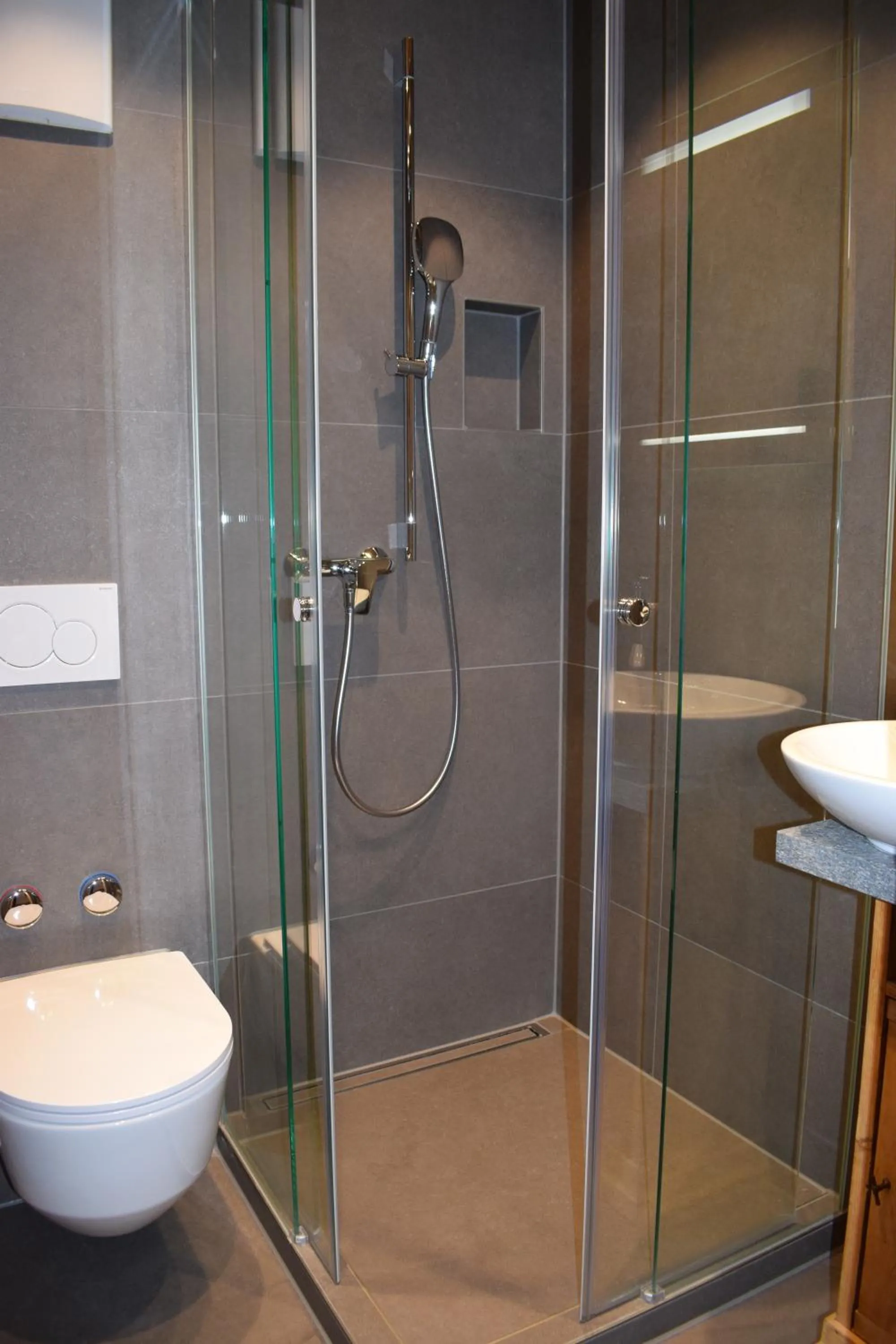 Bathroom in B&B Stiffler-Huus