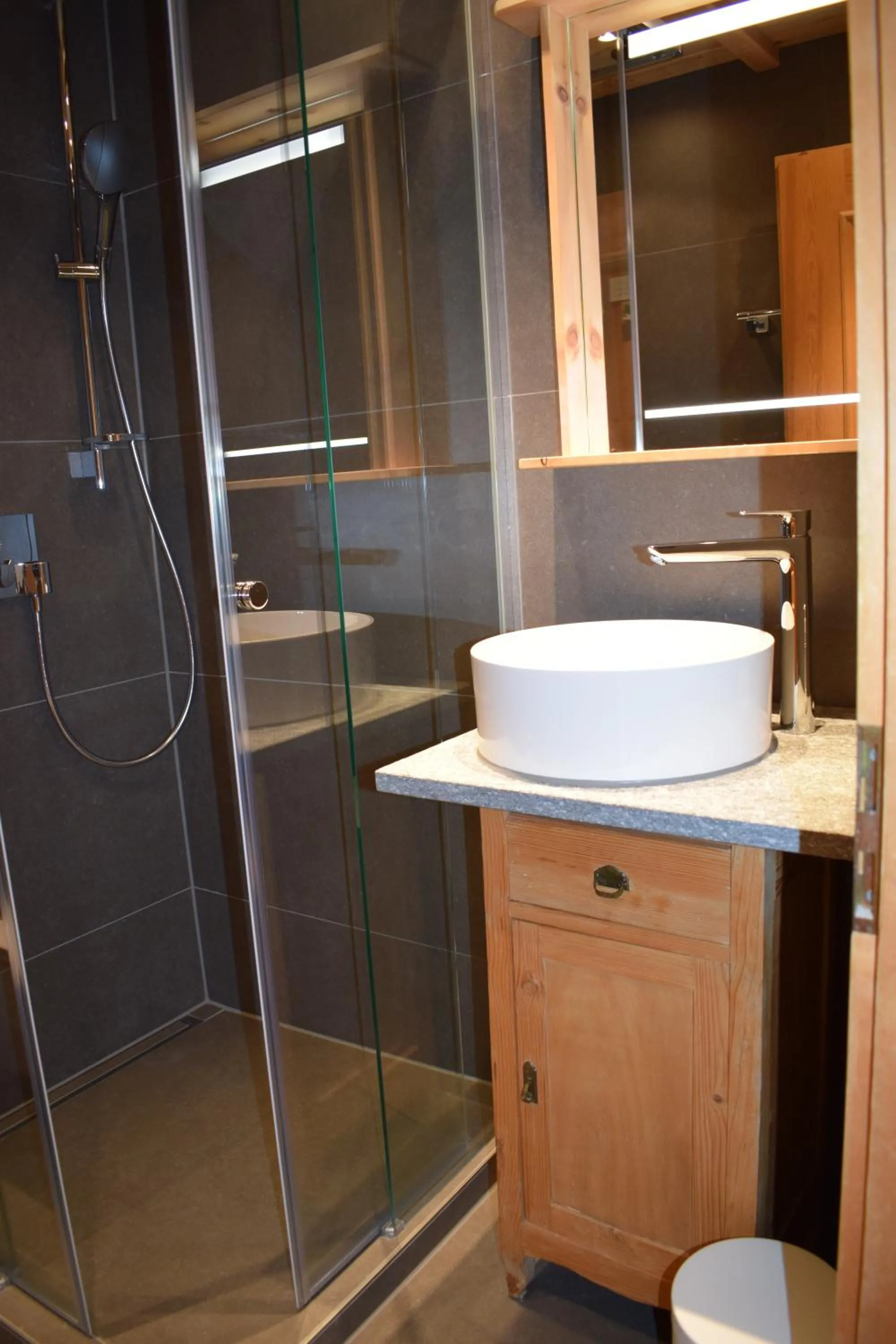 Bathroom in B&B Stiffler-Huus