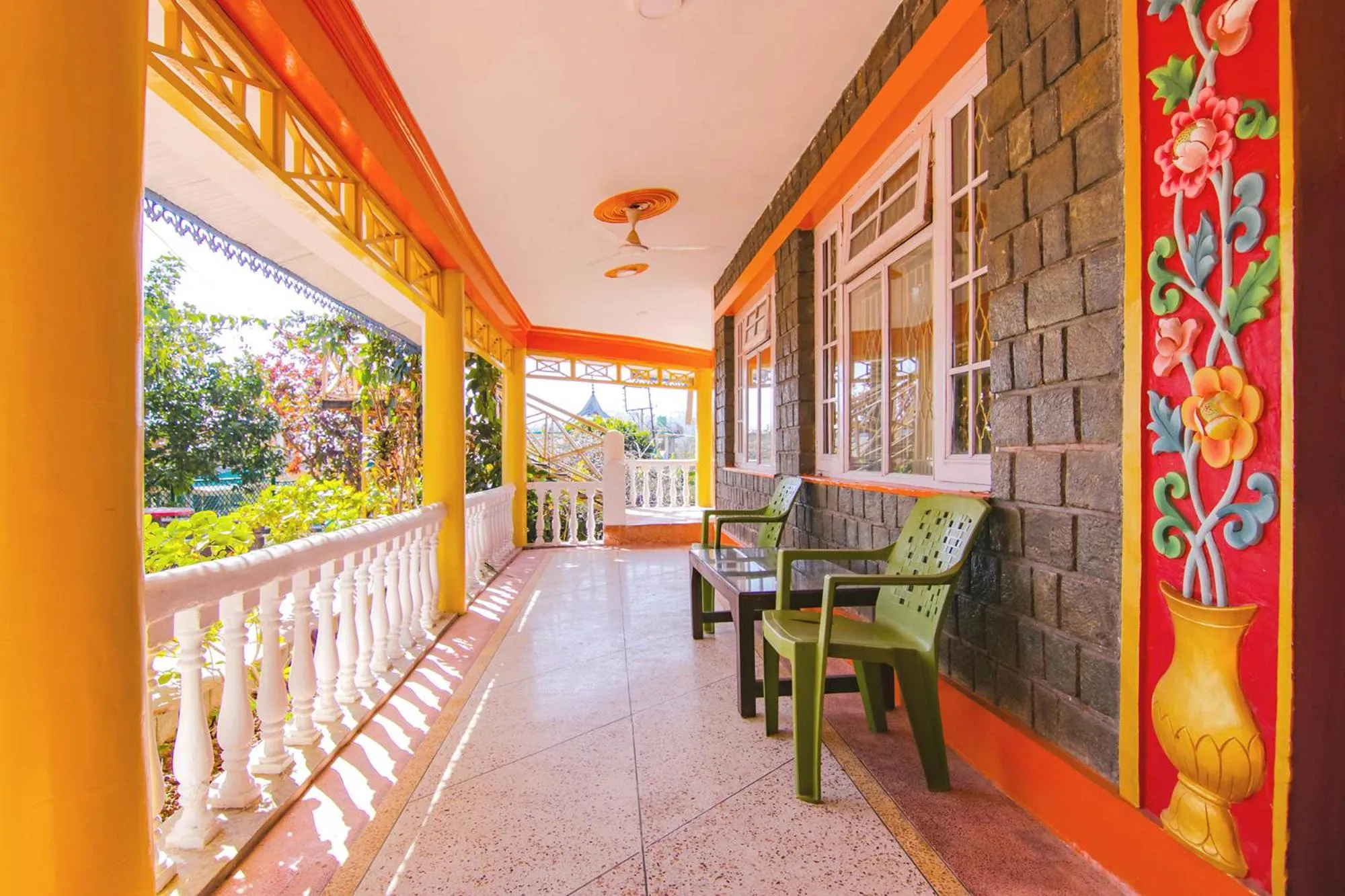 Seating area in Royal Green Buds