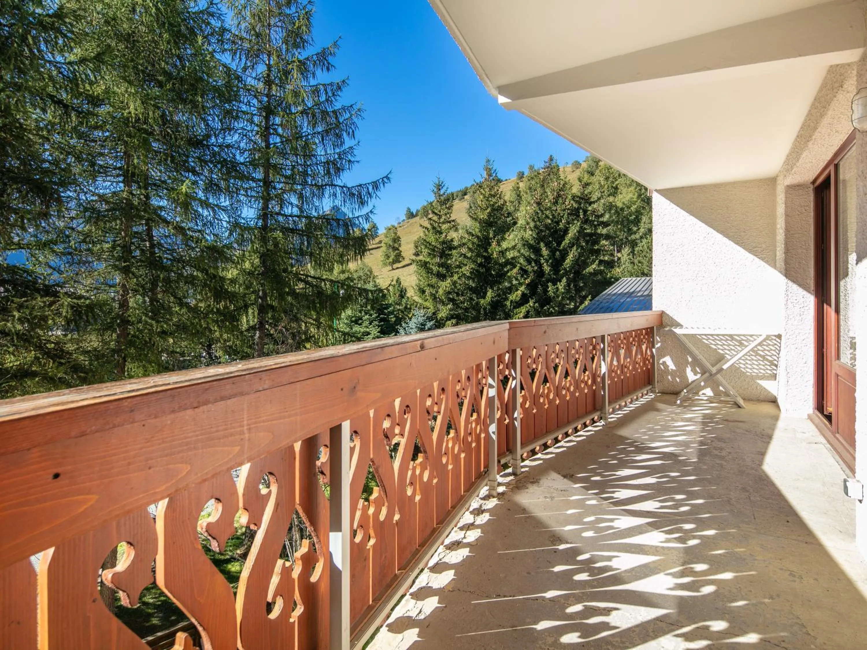 Balcony/Terrace in Vacancéole - Résidence L'Edelweiss