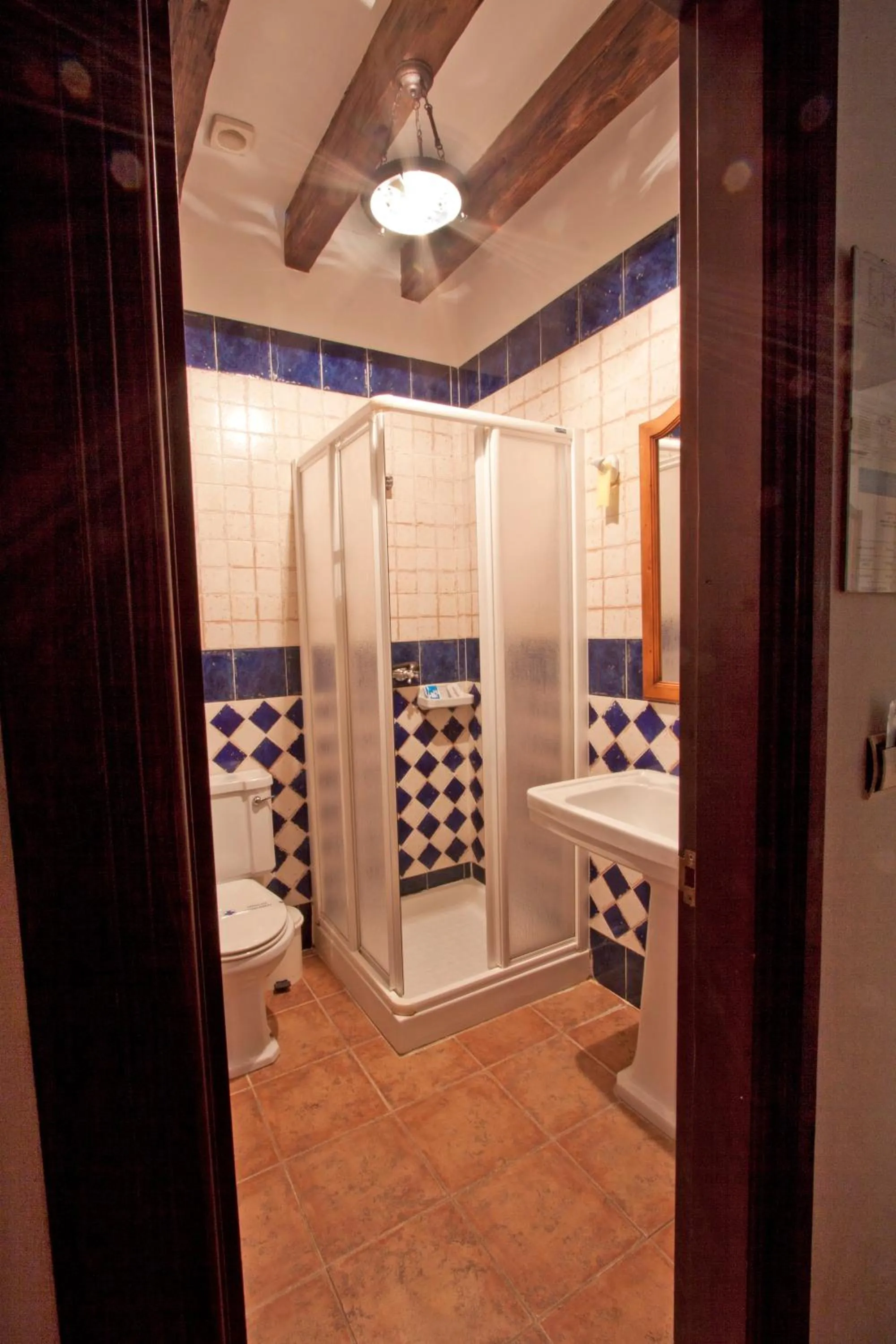 Bathroom in Hostal El Cortijo