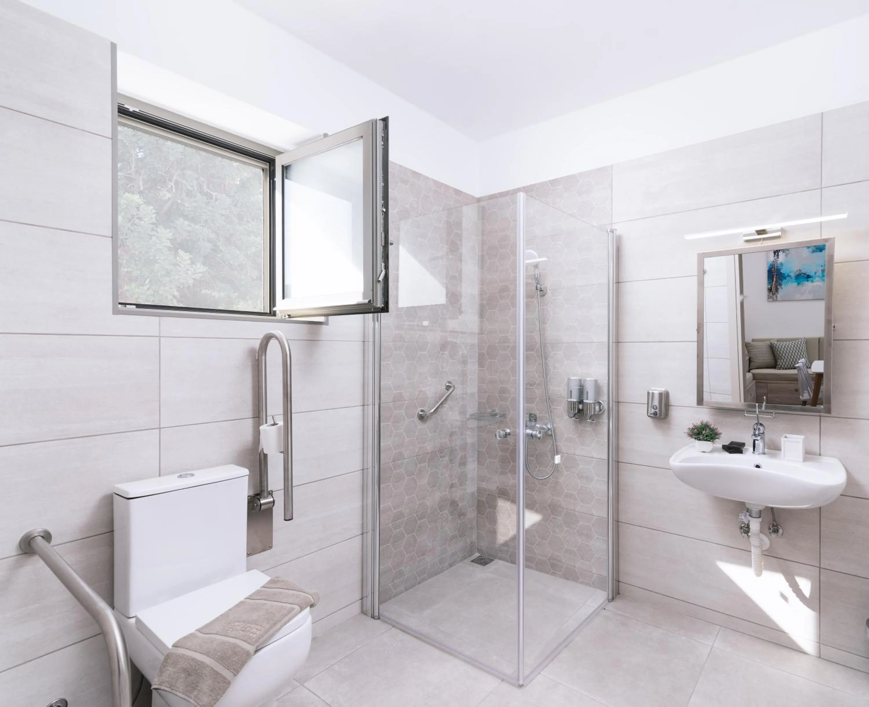 Bathroom in Matala Prime Villas