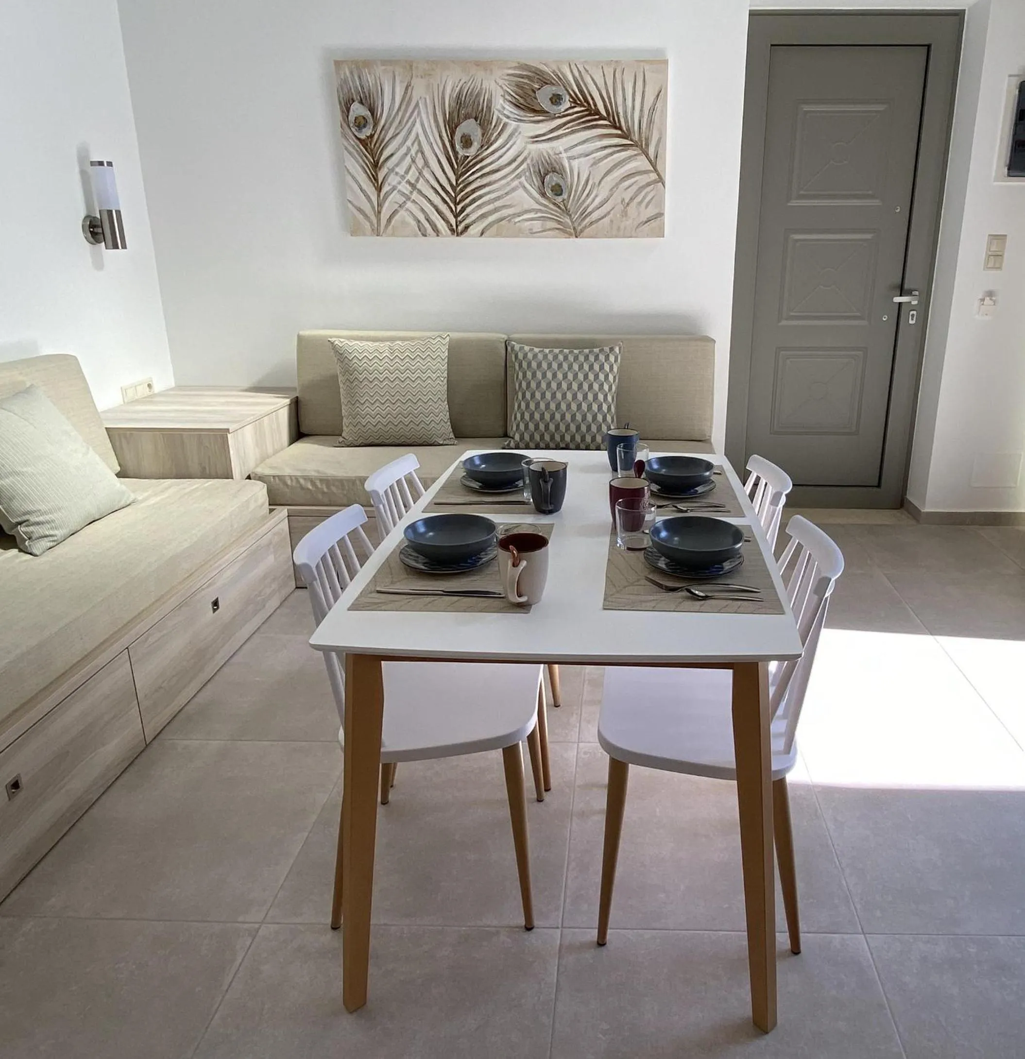 Dining area in Matala Prime Villas