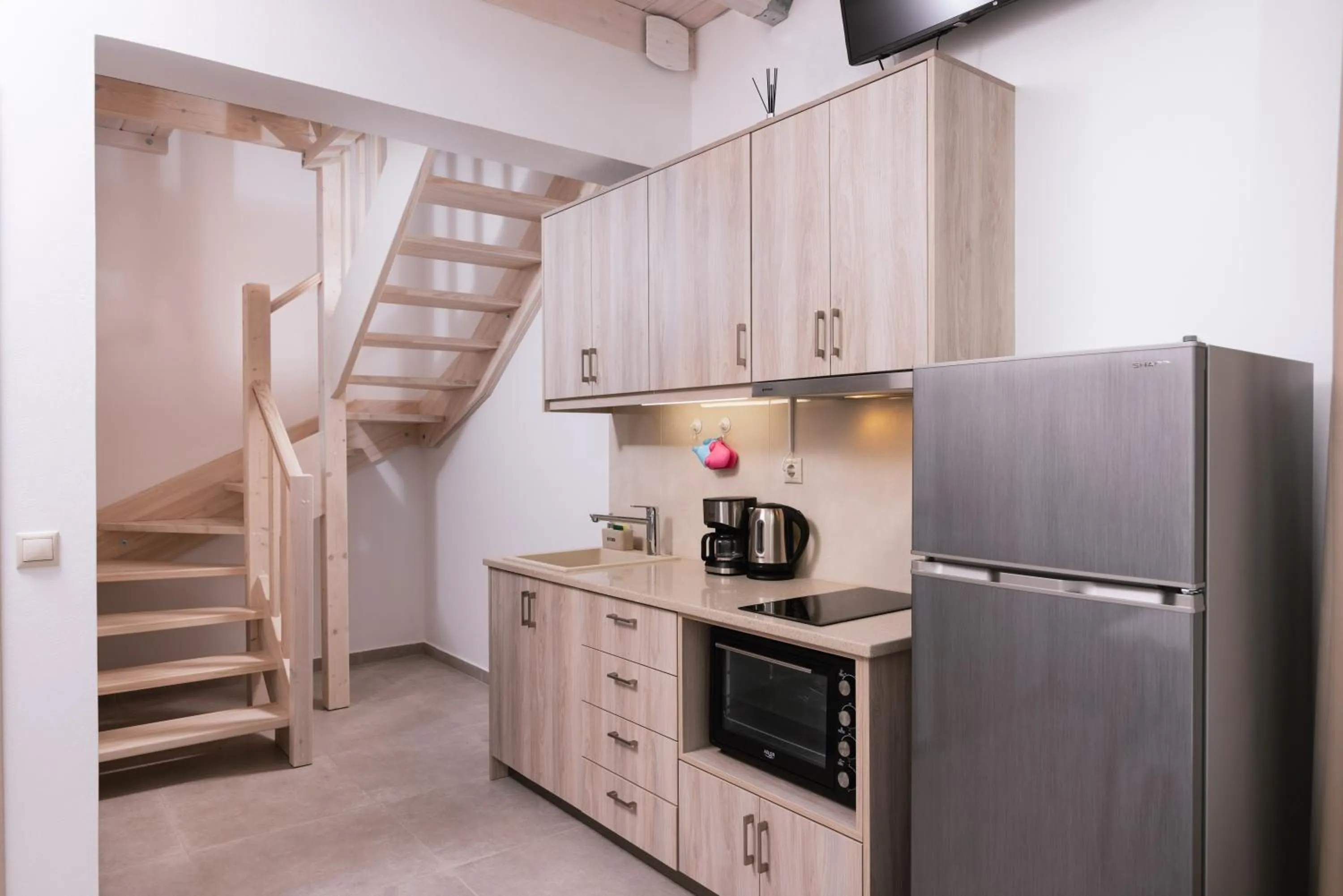 Kitchen or kitchenette in Matala Prime Villas