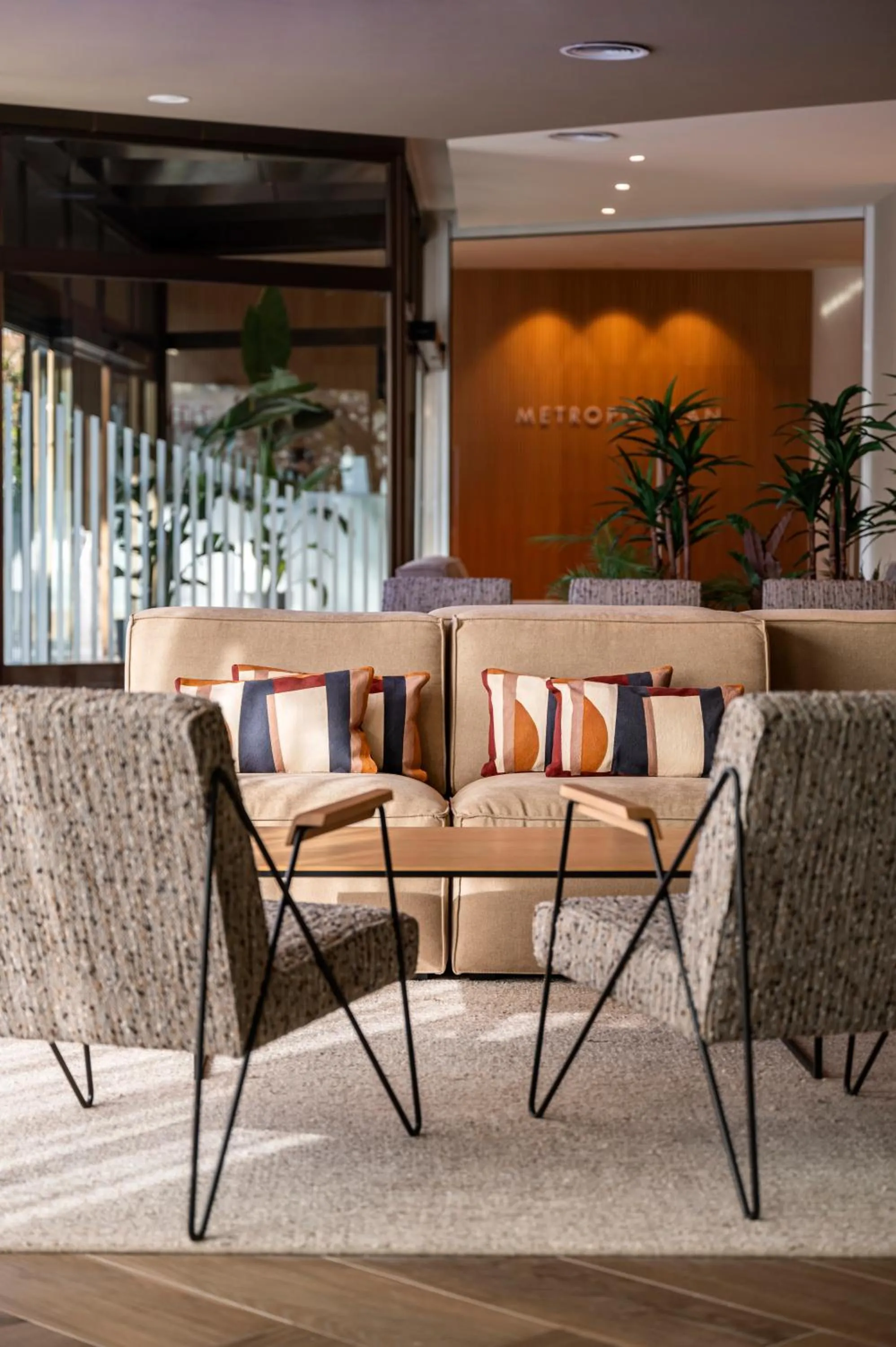 Lobby or reception in Hesperia Barcelona Sant Just