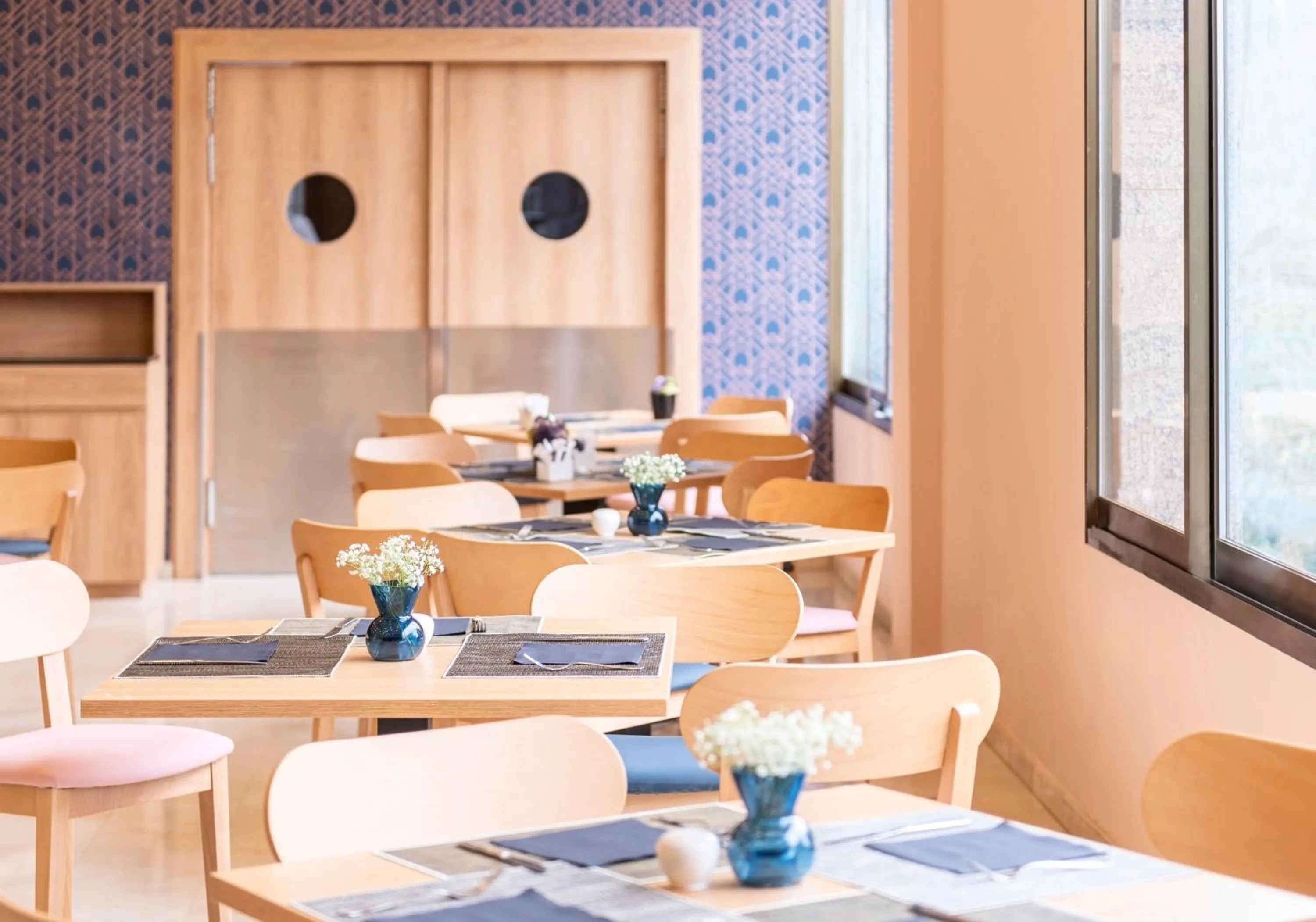 Buffet breakfast in Hesperia Barcelona Sant Just