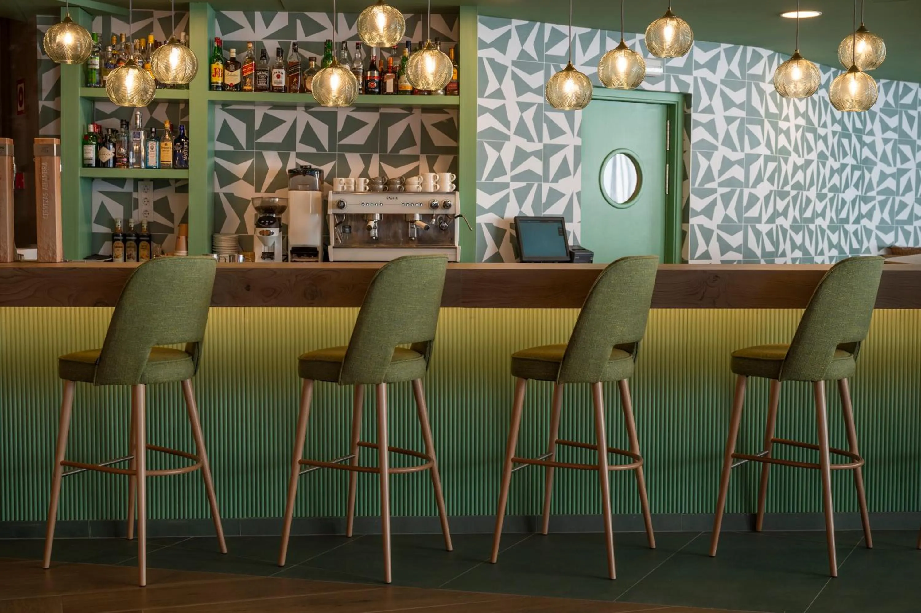 Lounge or bar in Hesperia Barcelona Sant Just