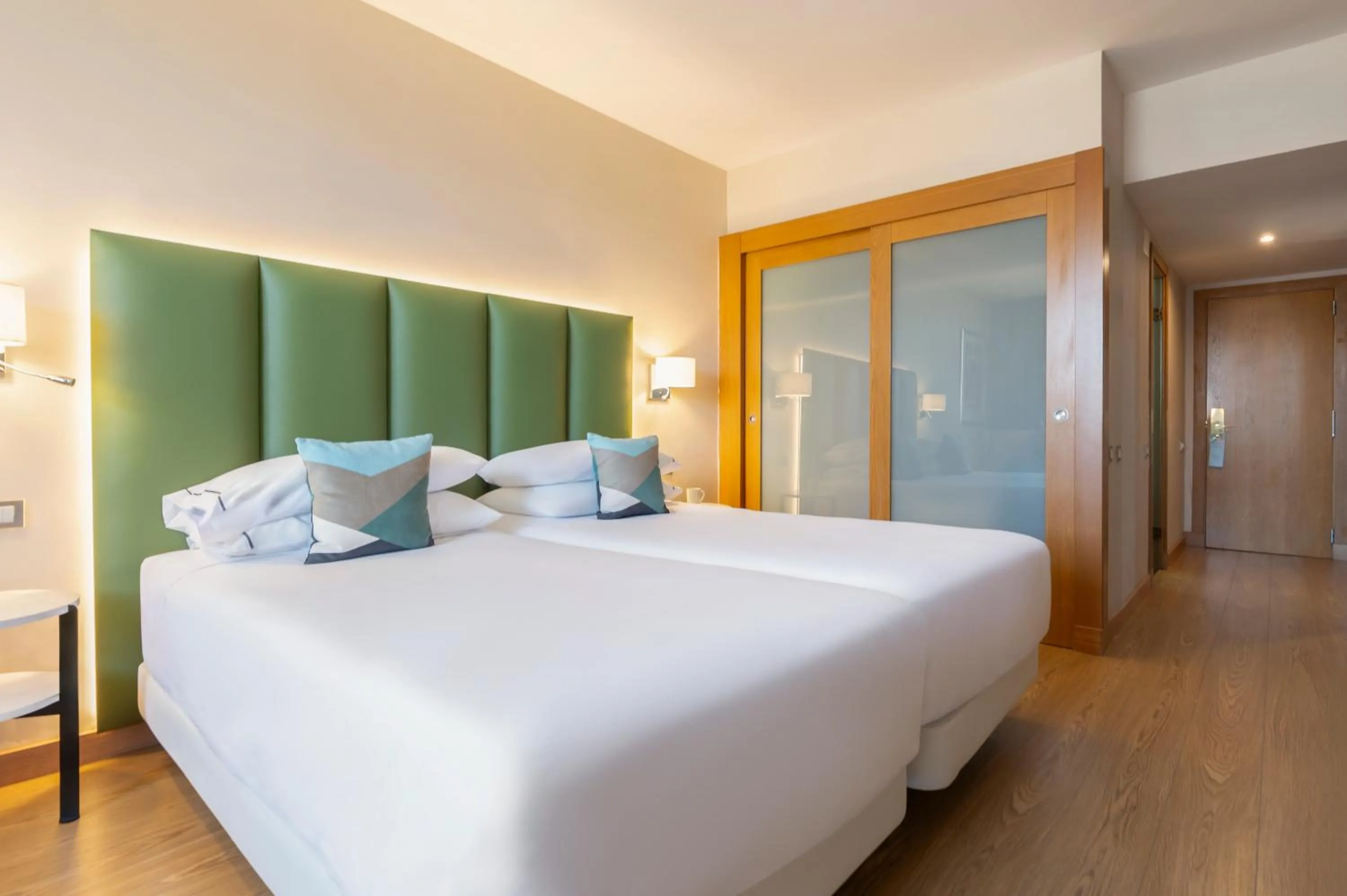 Bed in Hesperia Barcelona Sant Just